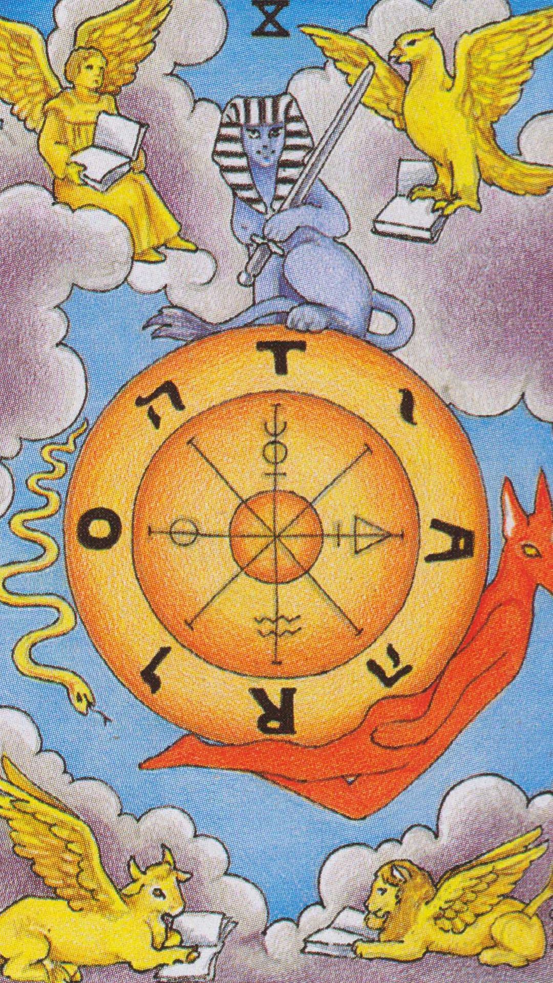 Significado da Carta de Tarô A Roda da Fortuna