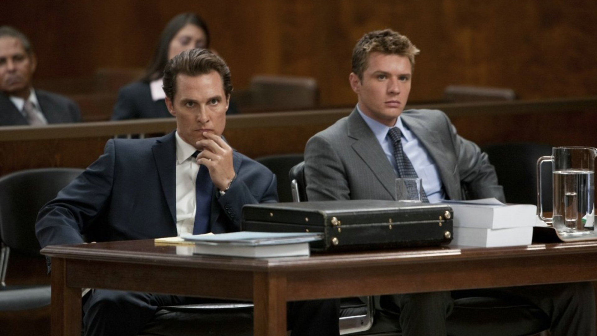 Ryan Phillippe e Matthew McConaughey em 'The Lincoln Lawyer'