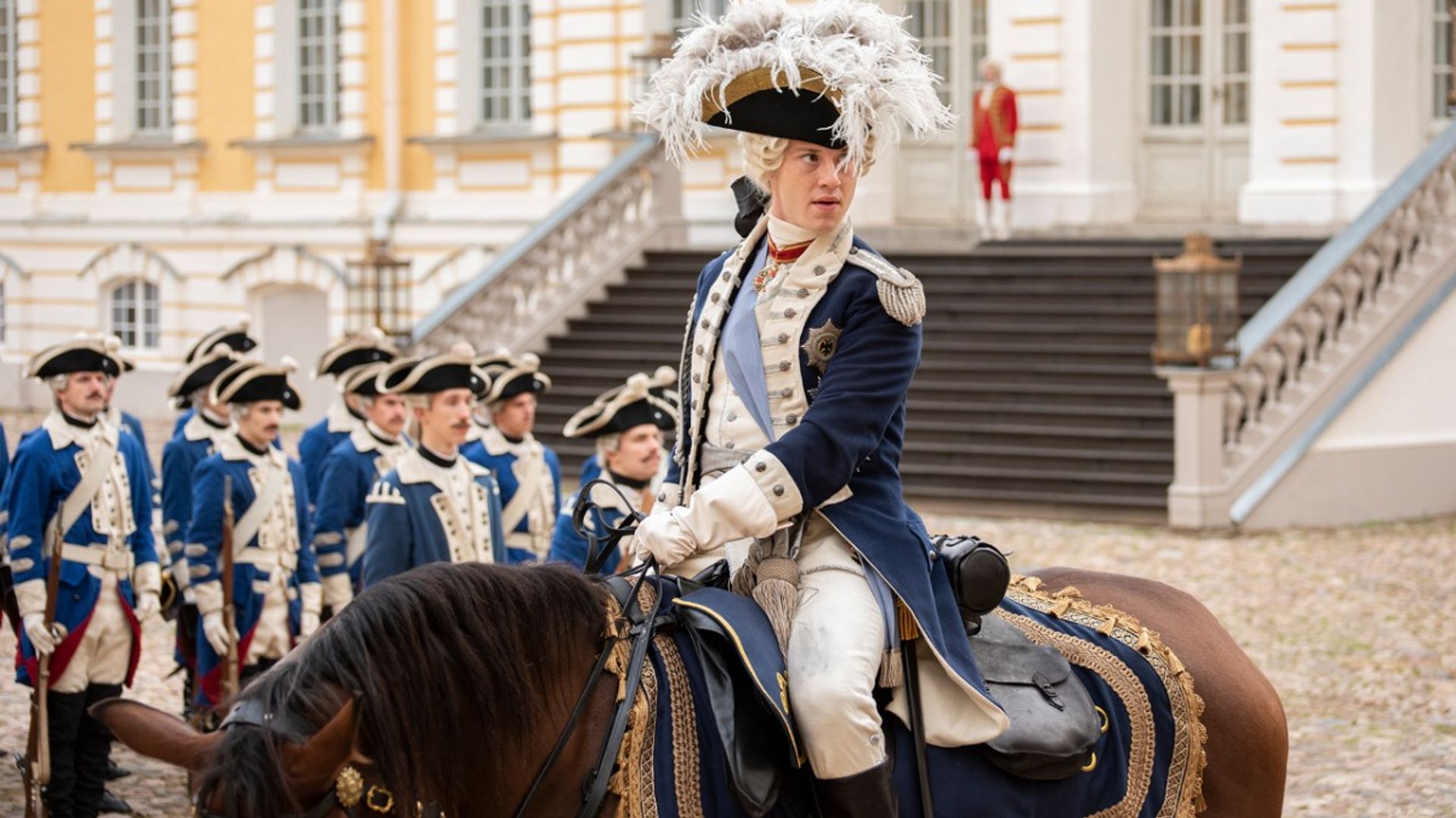 Joseph Quinn na série "Catherine the Great"