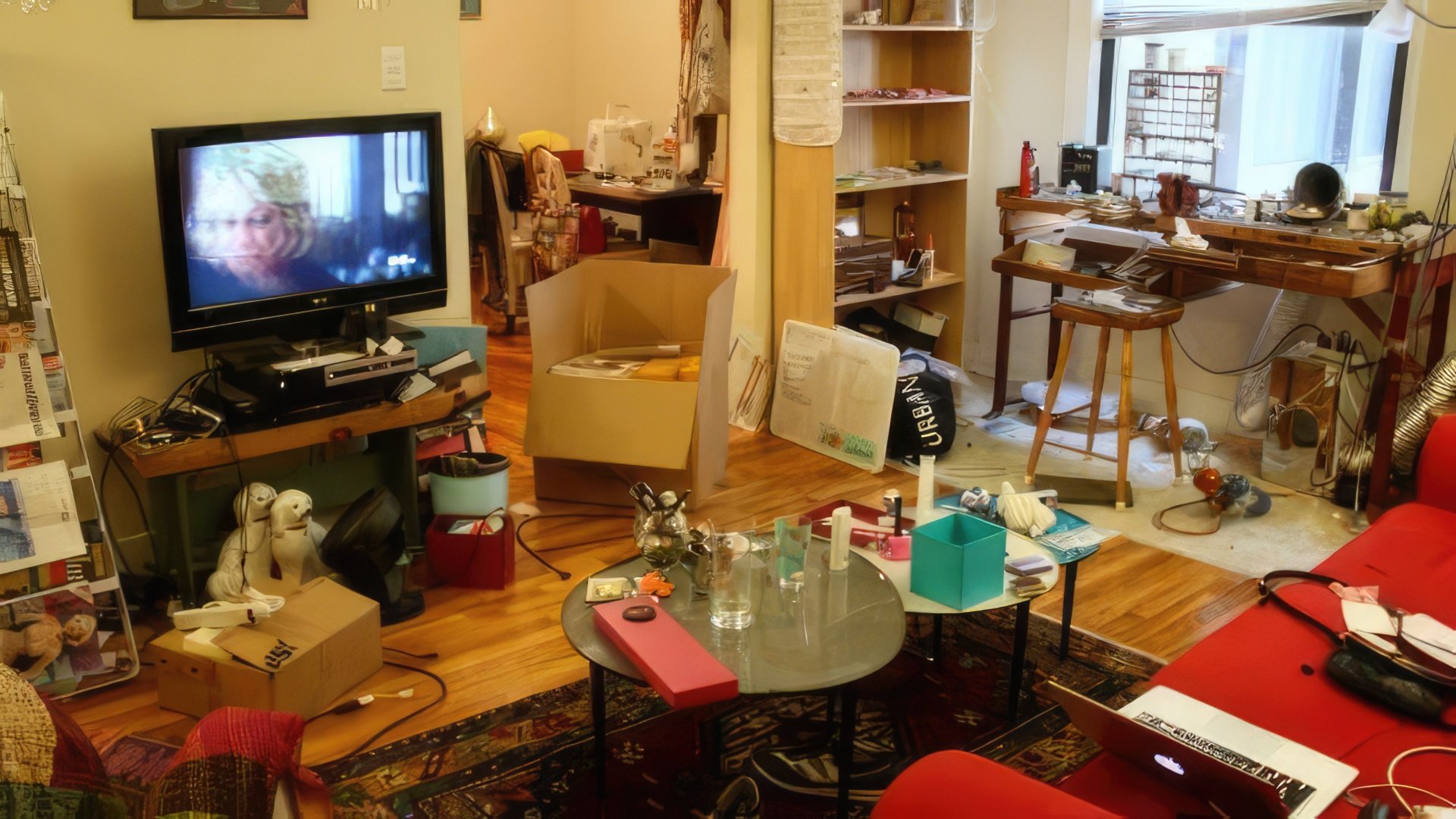 Os virginianos temem o caos: tanto no apartamento como na rotina diária