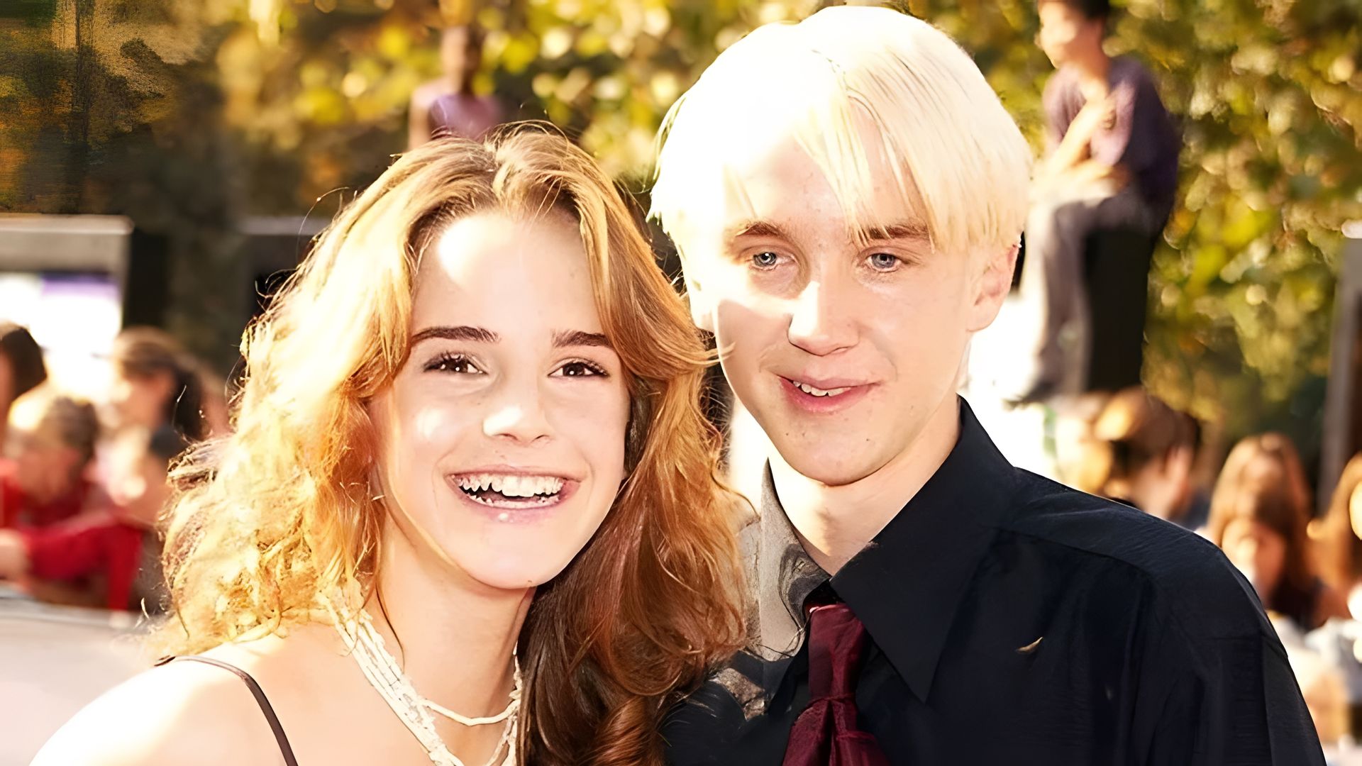 Tom Felton e Emma Watson