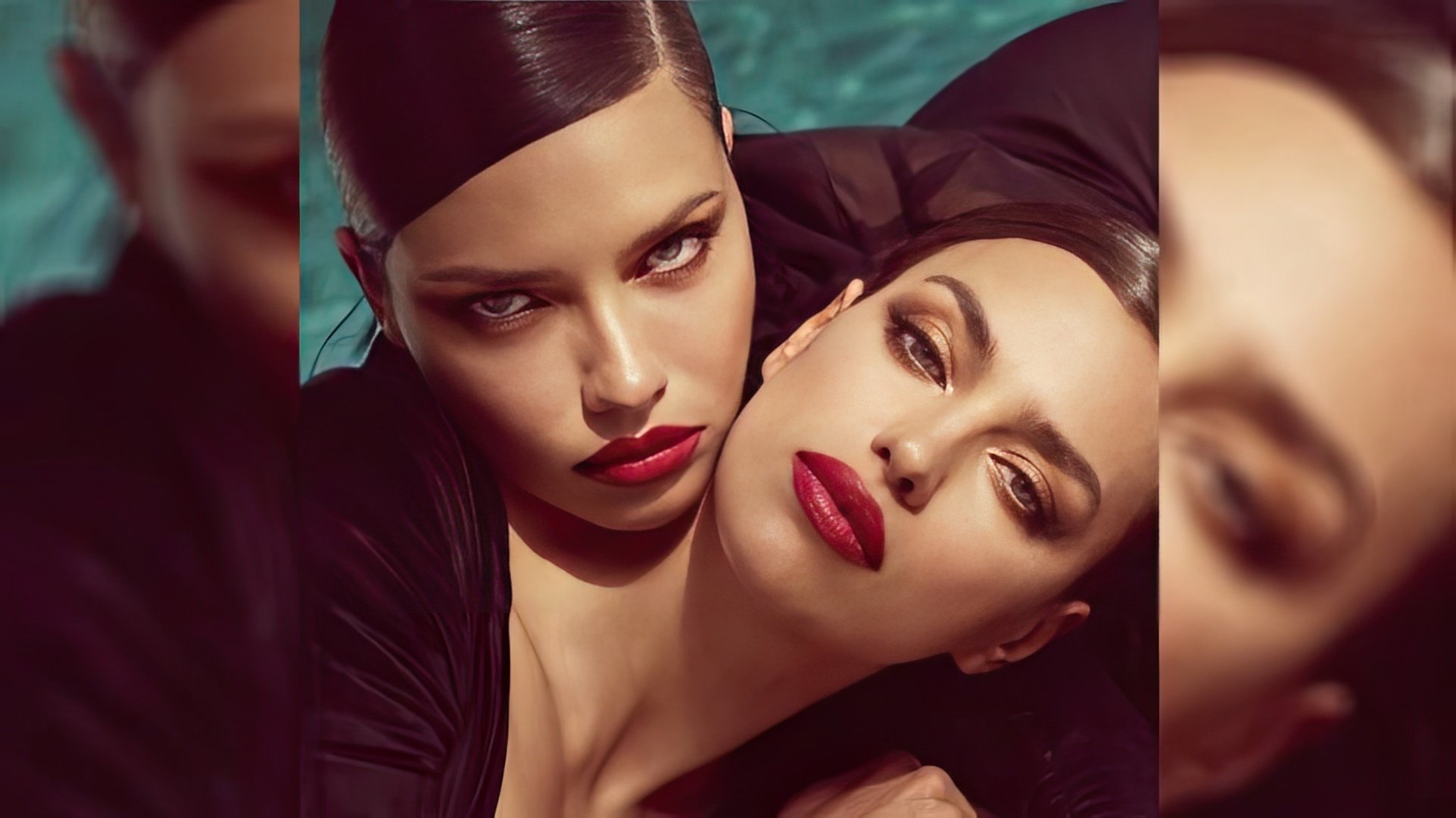 Adriana Lima e Irina Shayk são parecidas