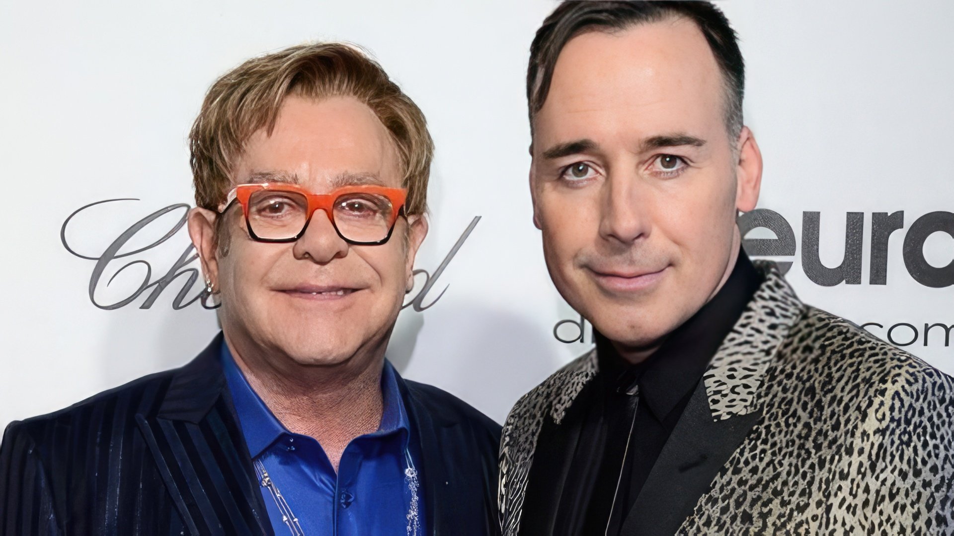 Elton John e o seu marido David Furnish