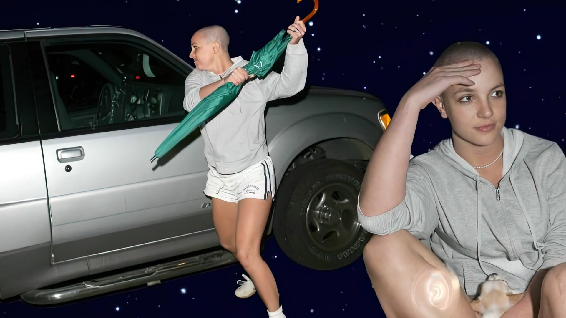 Britney Spears atacou jornalistas com um guarda-chuva