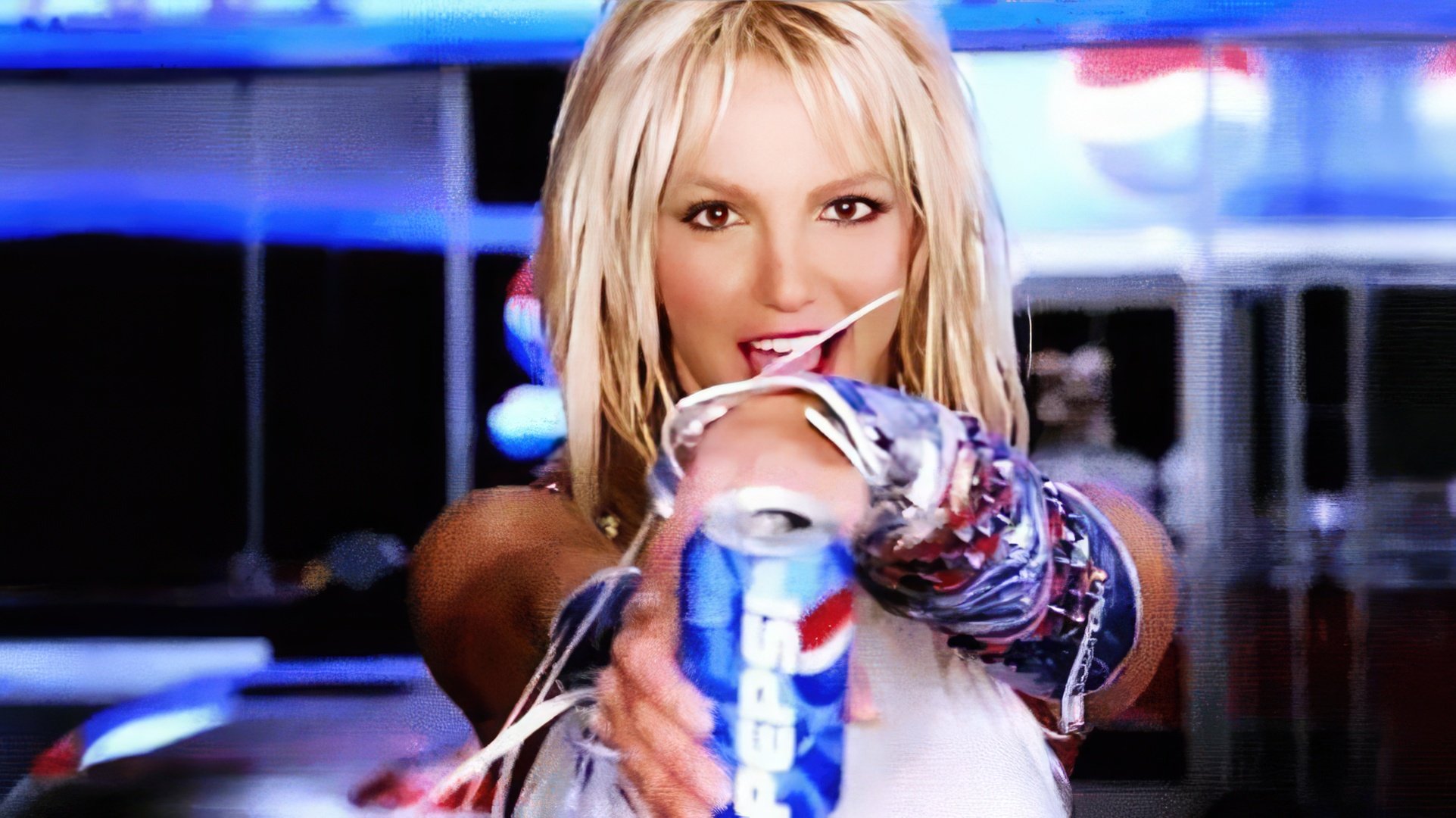 Britney Spears na campanha publicitária da Pepsi