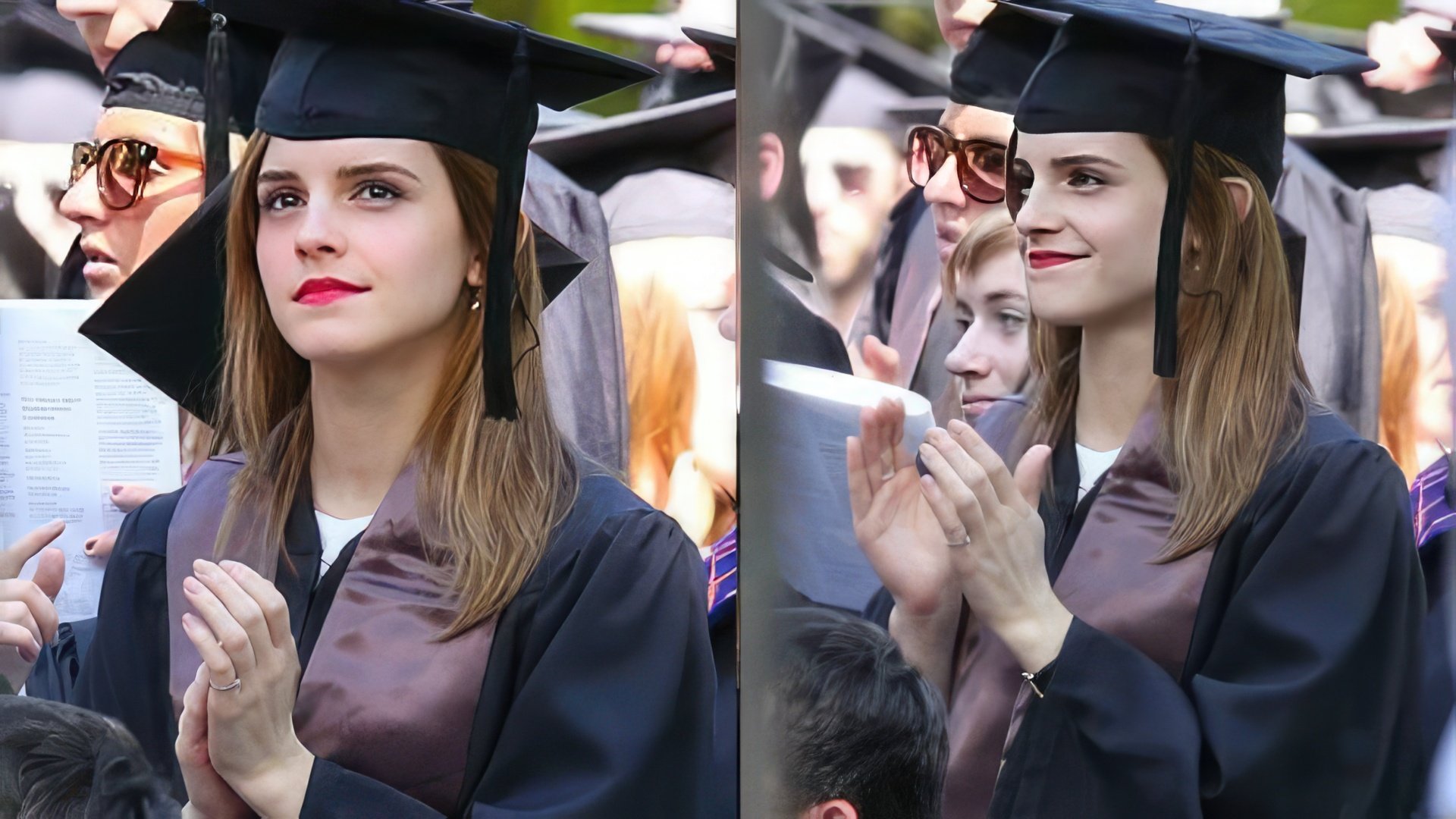 Emma Watson é licenciada pela Brown University