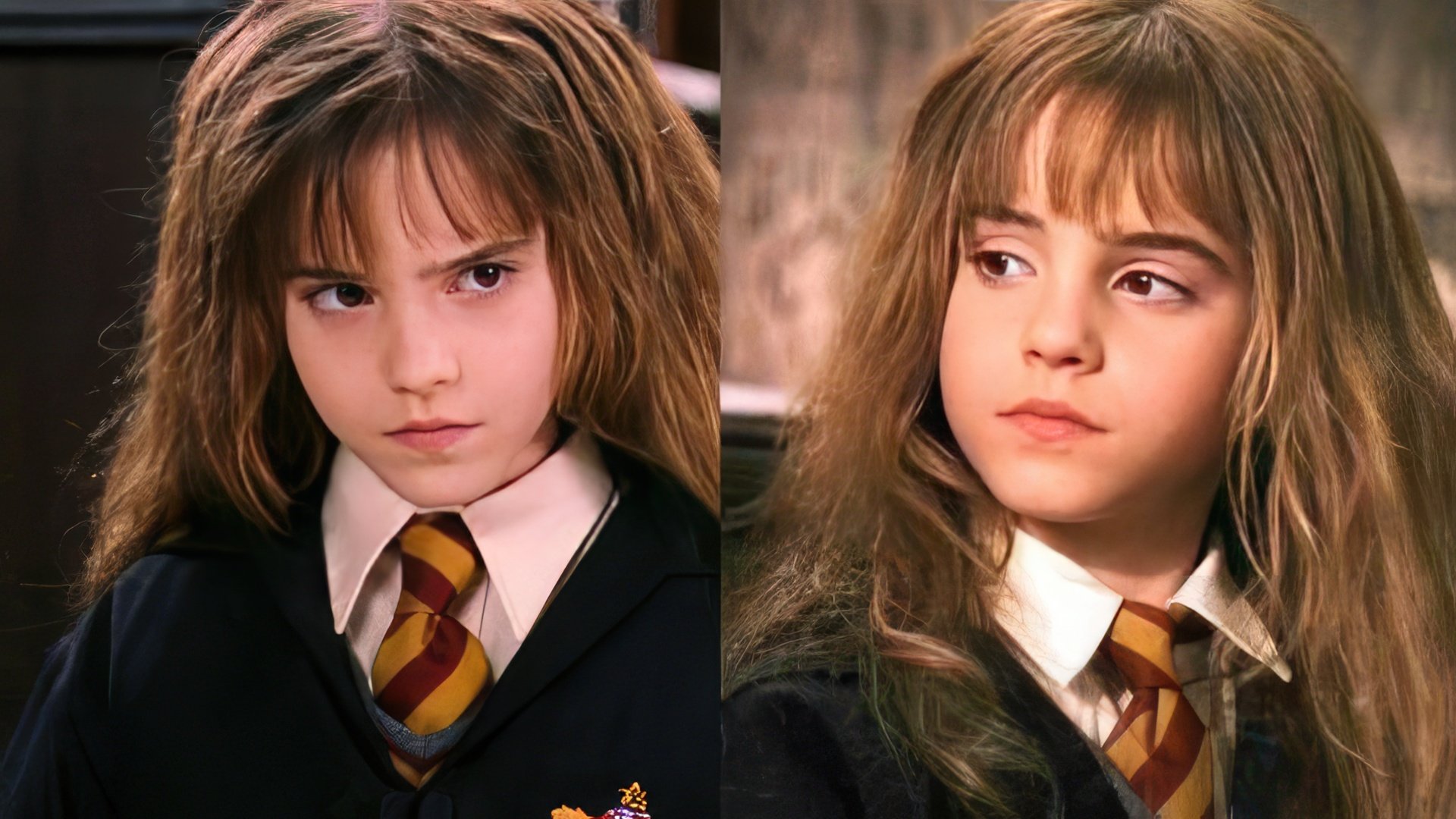 A jovem Hermione Granger encantou o público