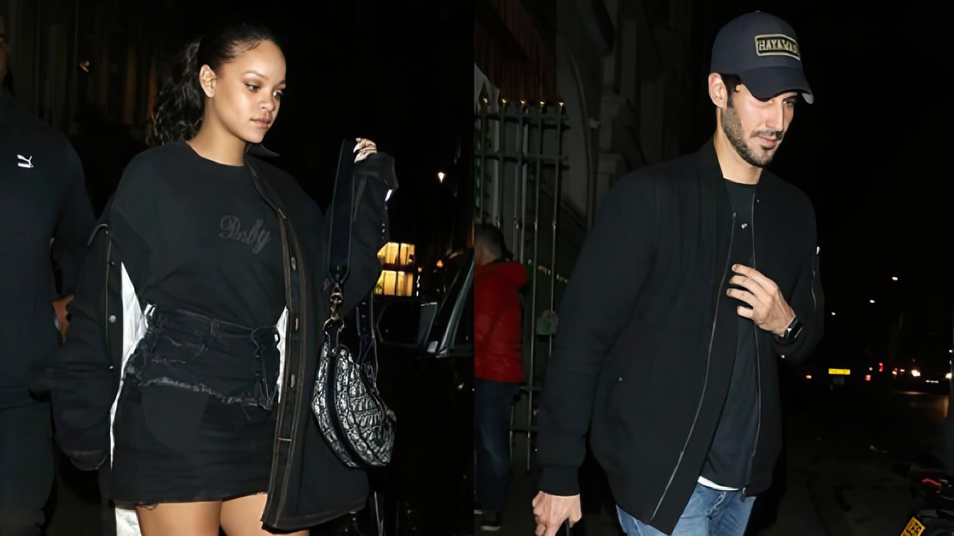 Rihanna e o seu namorado Hassan Jameel