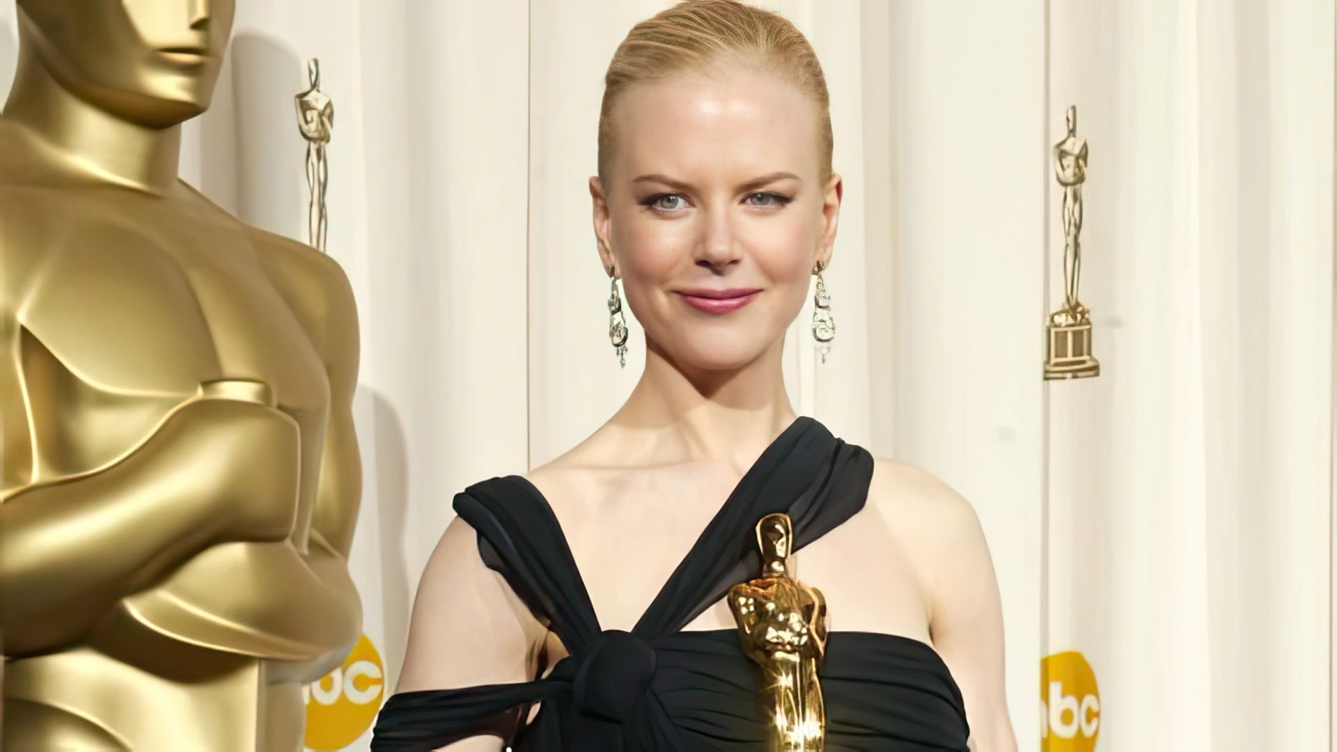 Nicole Kidman e o seu Oscar de Melhor Atriz em 2002