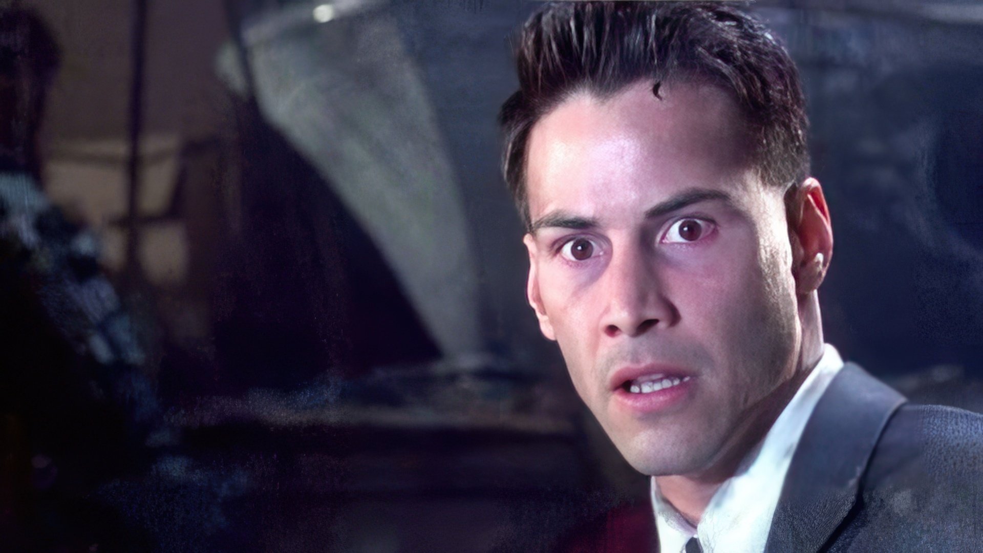 Uma cena do filme 'Johnny Mnemonic'