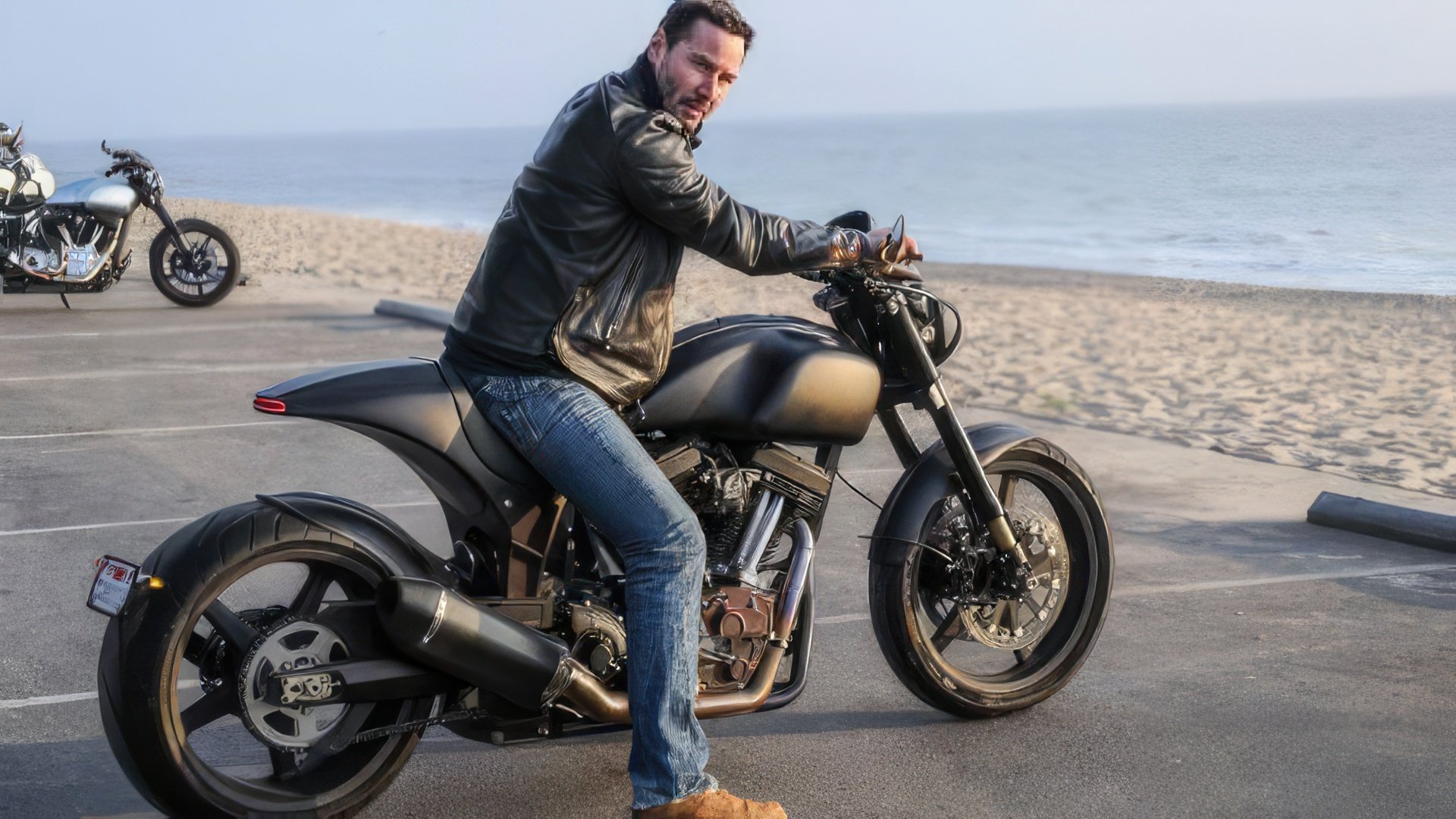 Keanu Reeves adora motas e condução rápida