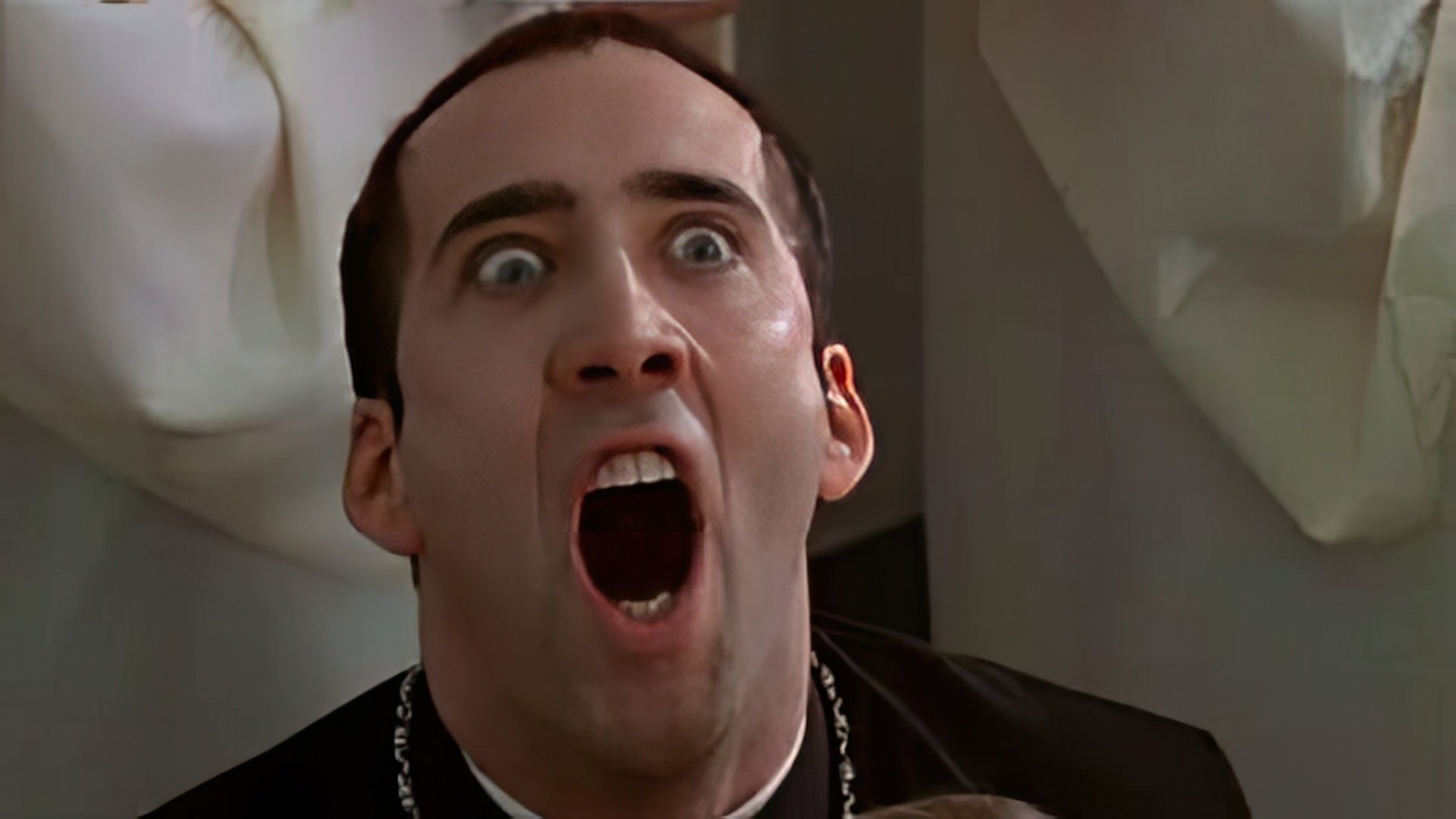 Nicolas Cage no filme "Face/Off"