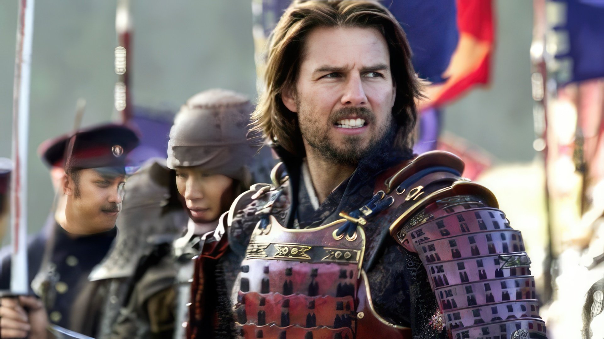 Uma cena do filme "The Last Samurai"