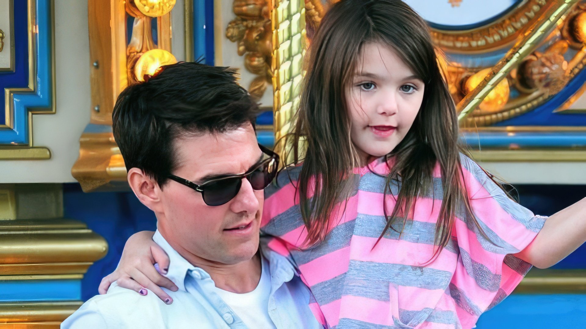 Tom Cruise com a filha Suri