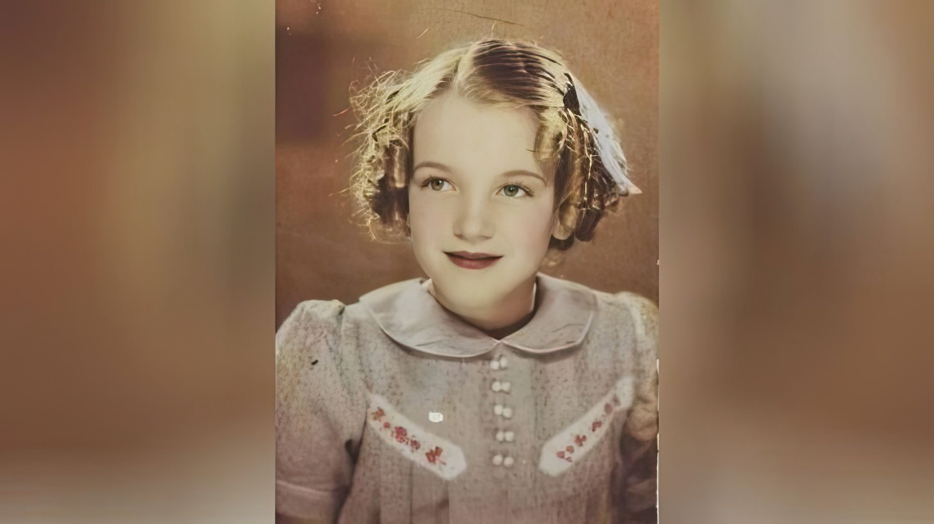 Norma cresceu como uma criança muito bonita