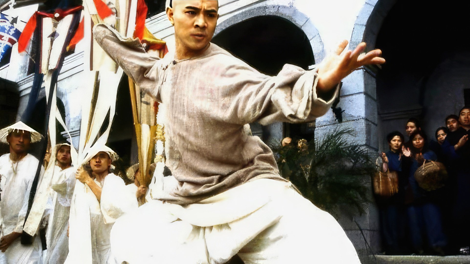 Uma cena de "Once Upon a Time in China"