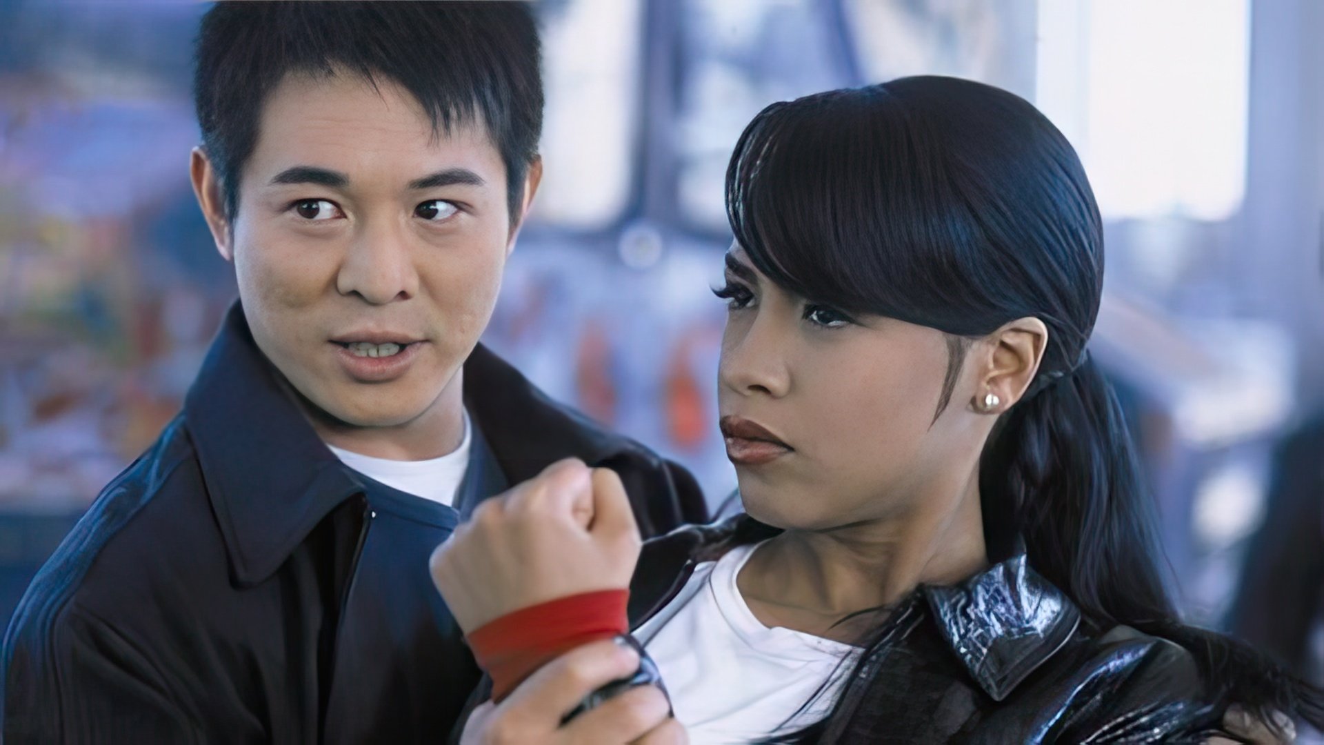 Uma cena de "Romeo Must Die" com Jet Li
