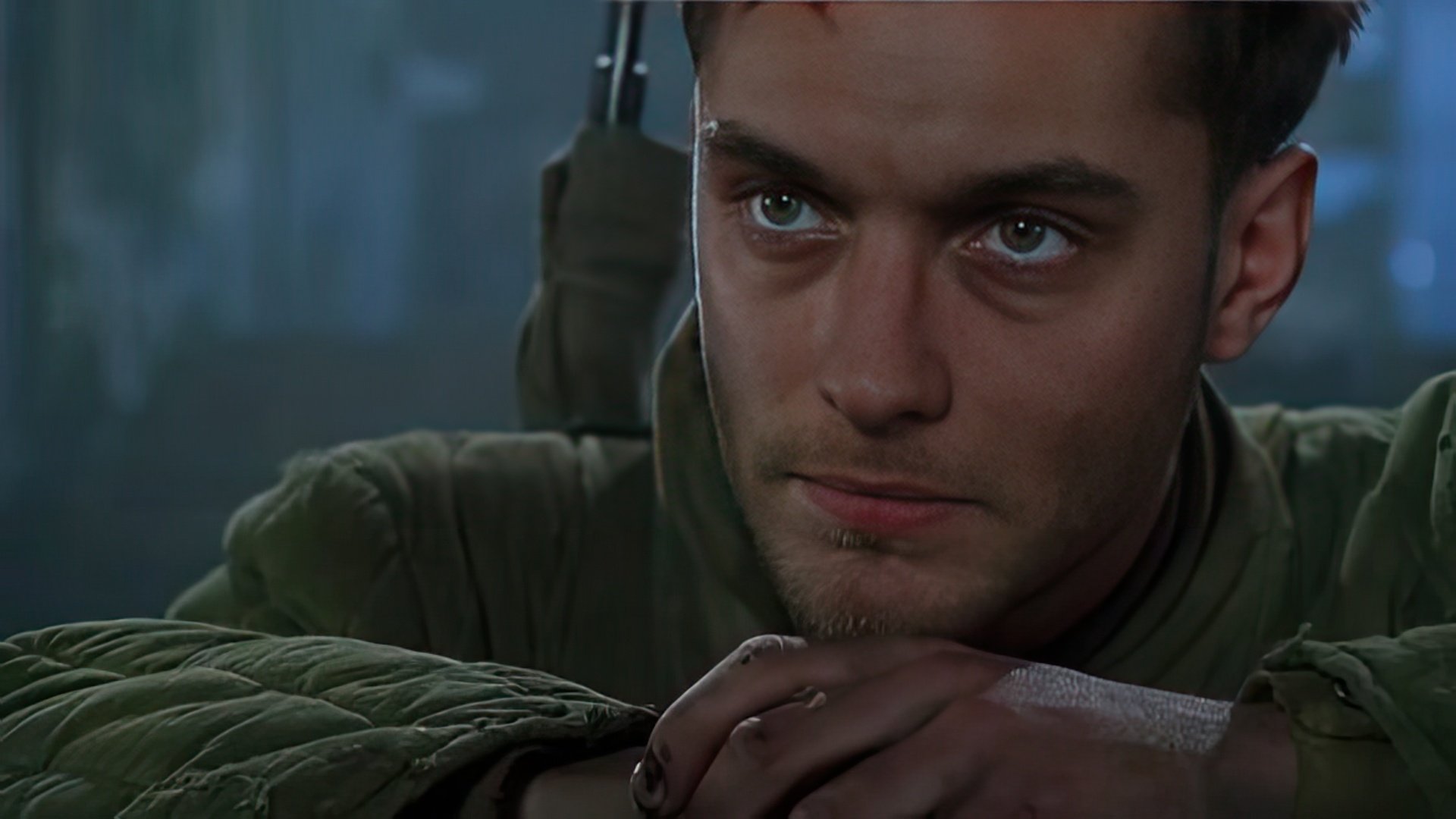 Jude Law no filme Enemy at the Gates