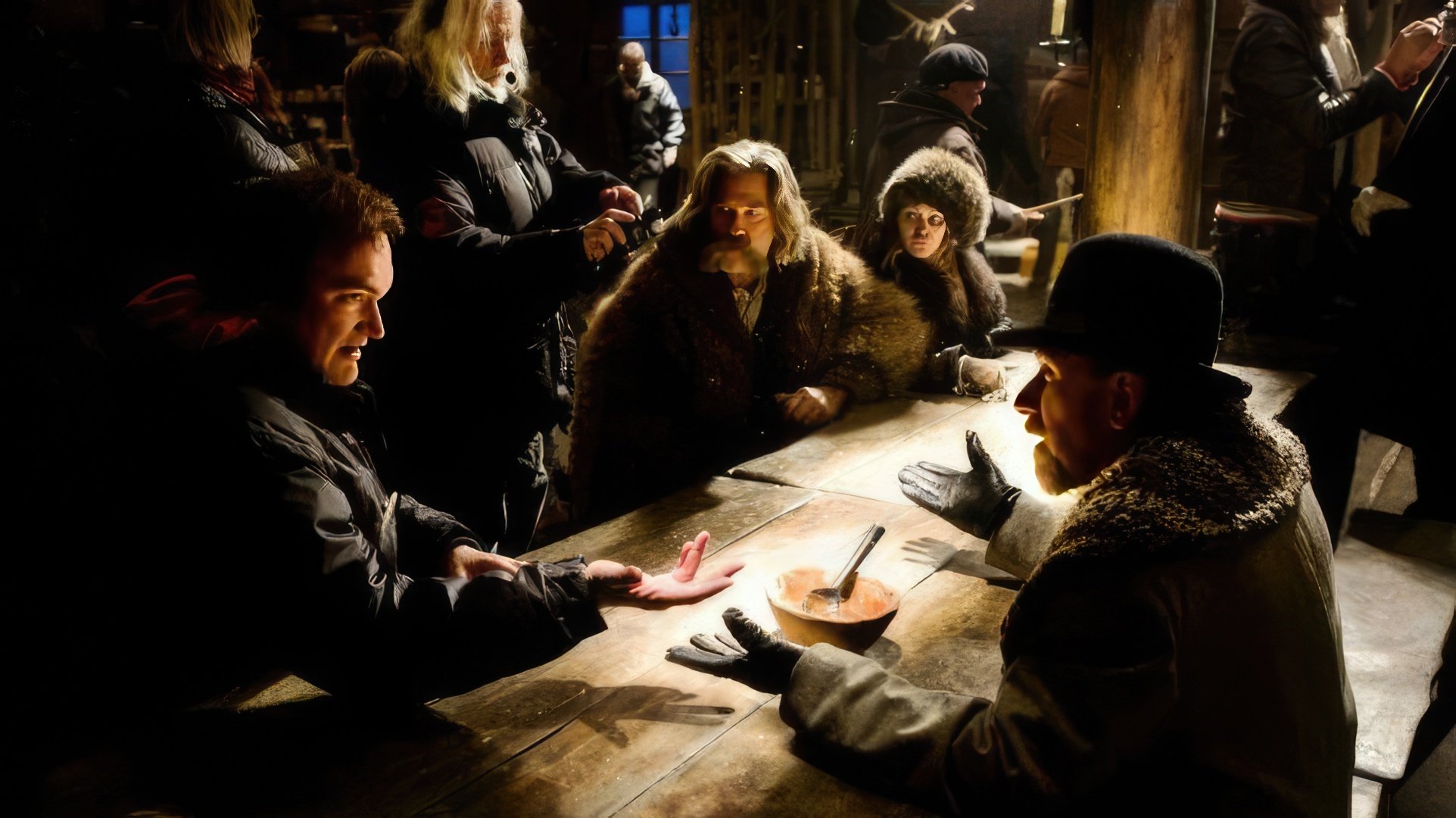 No set de 'The Hateful Eight'