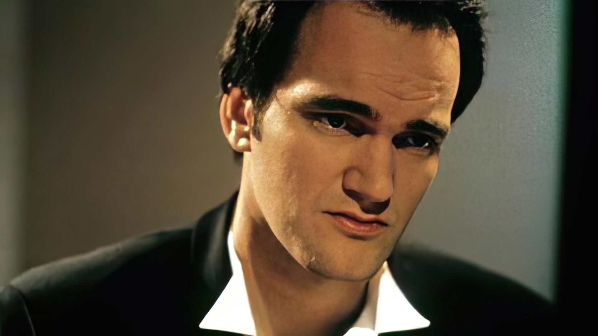 Quentin Tarantino em jovem