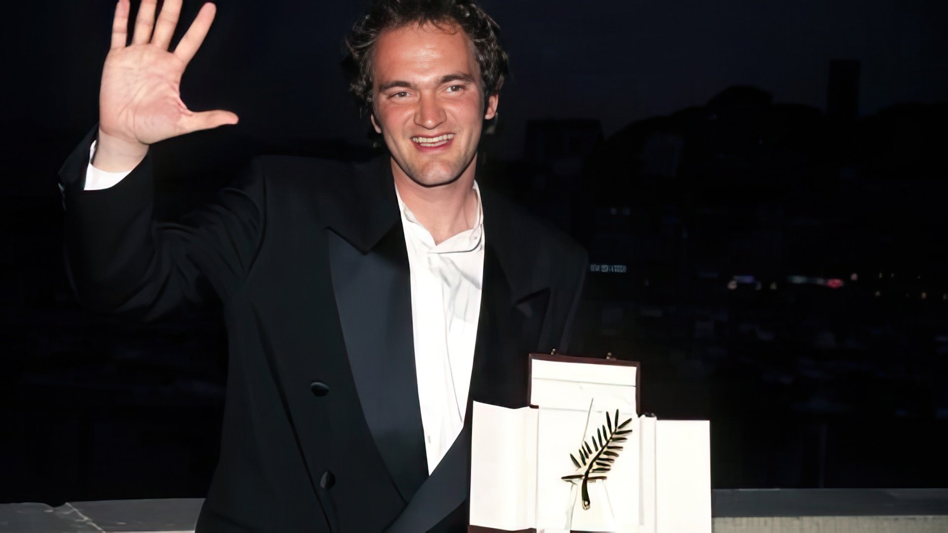 Tarantino recebeu a Palma de Ouro em Cannes