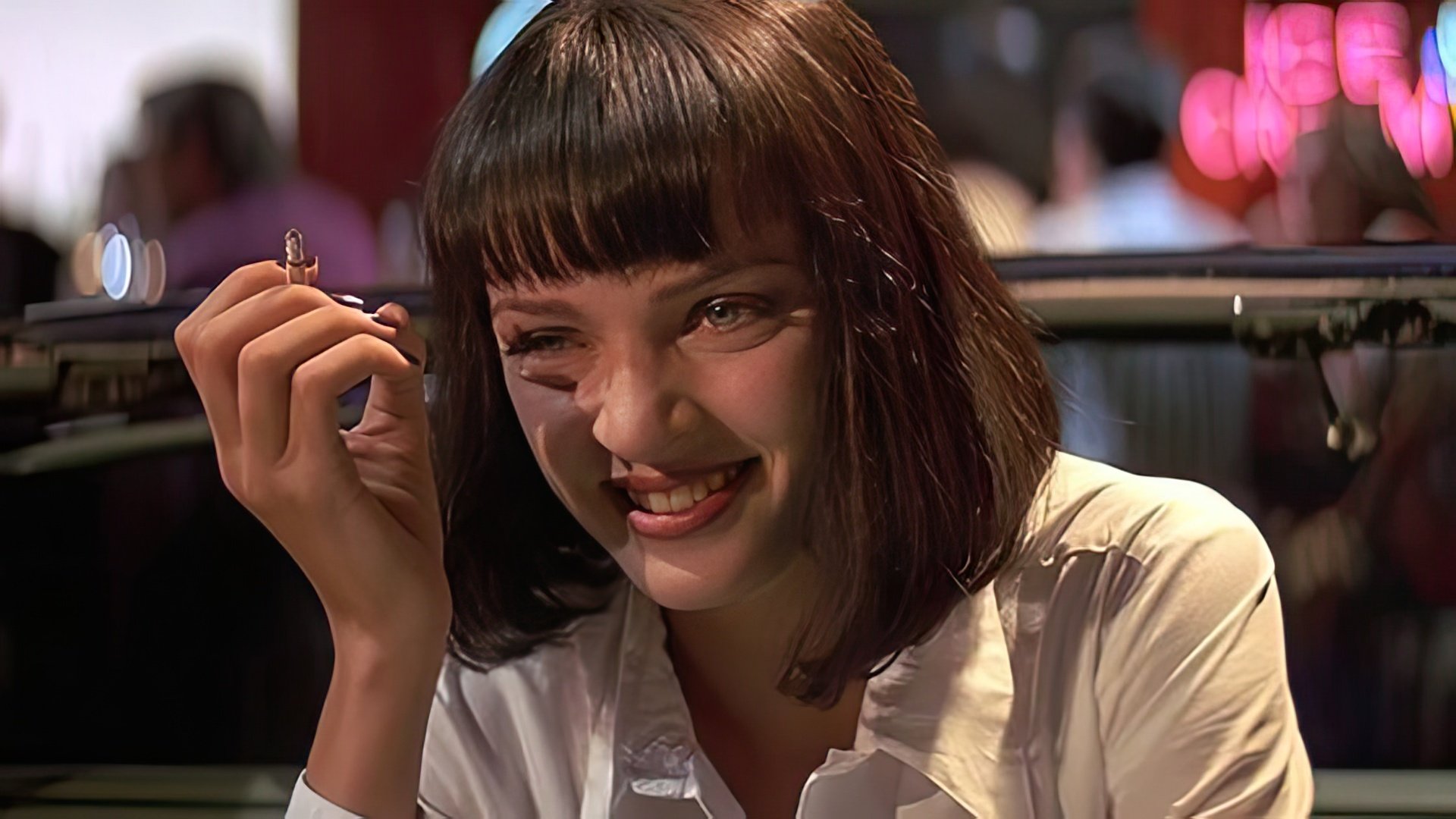 Uma Thurman em 'Pulp Fiction'