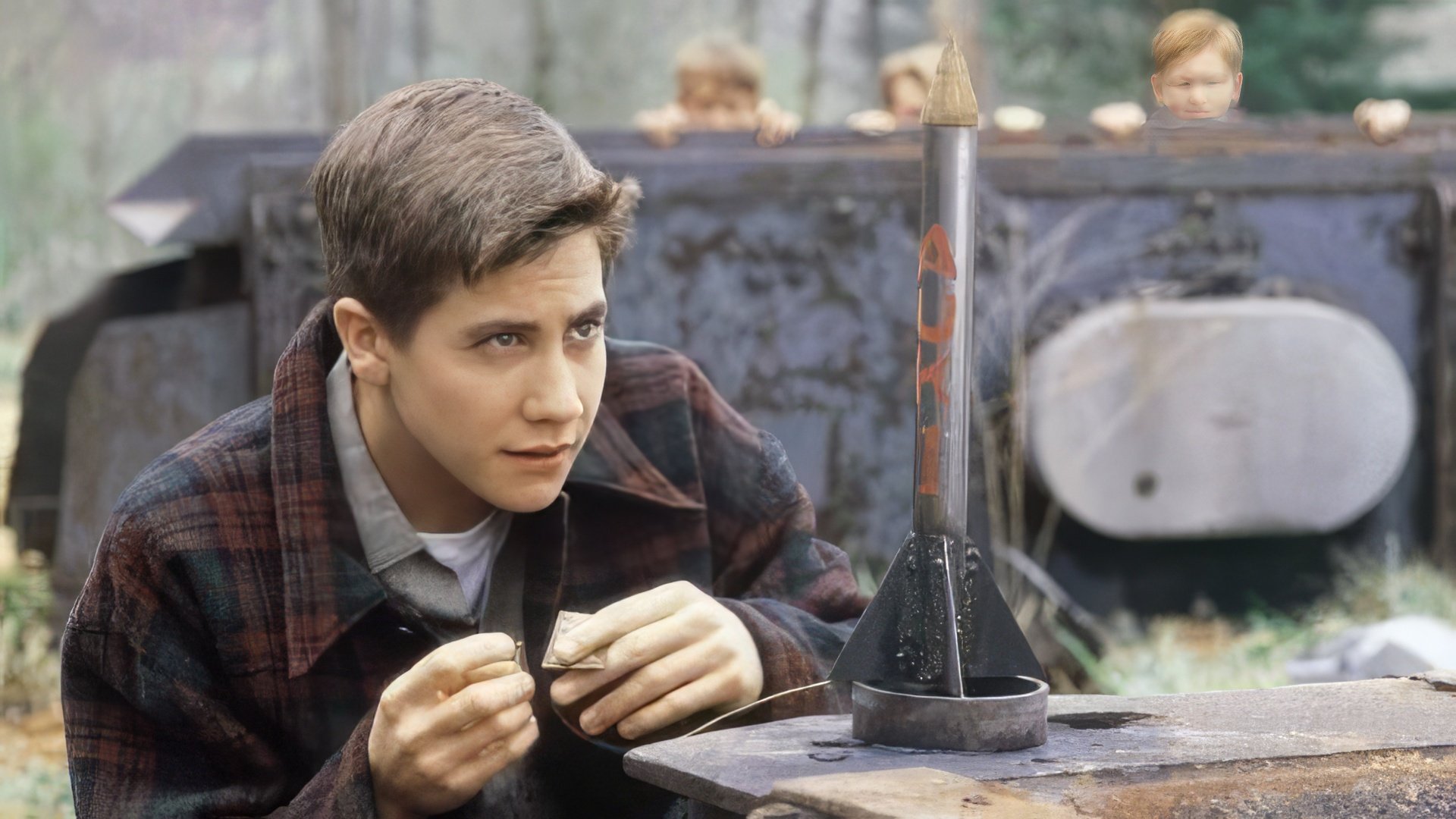 O primeiro papel sério de Gyllenhaal (October Sky, 1999)