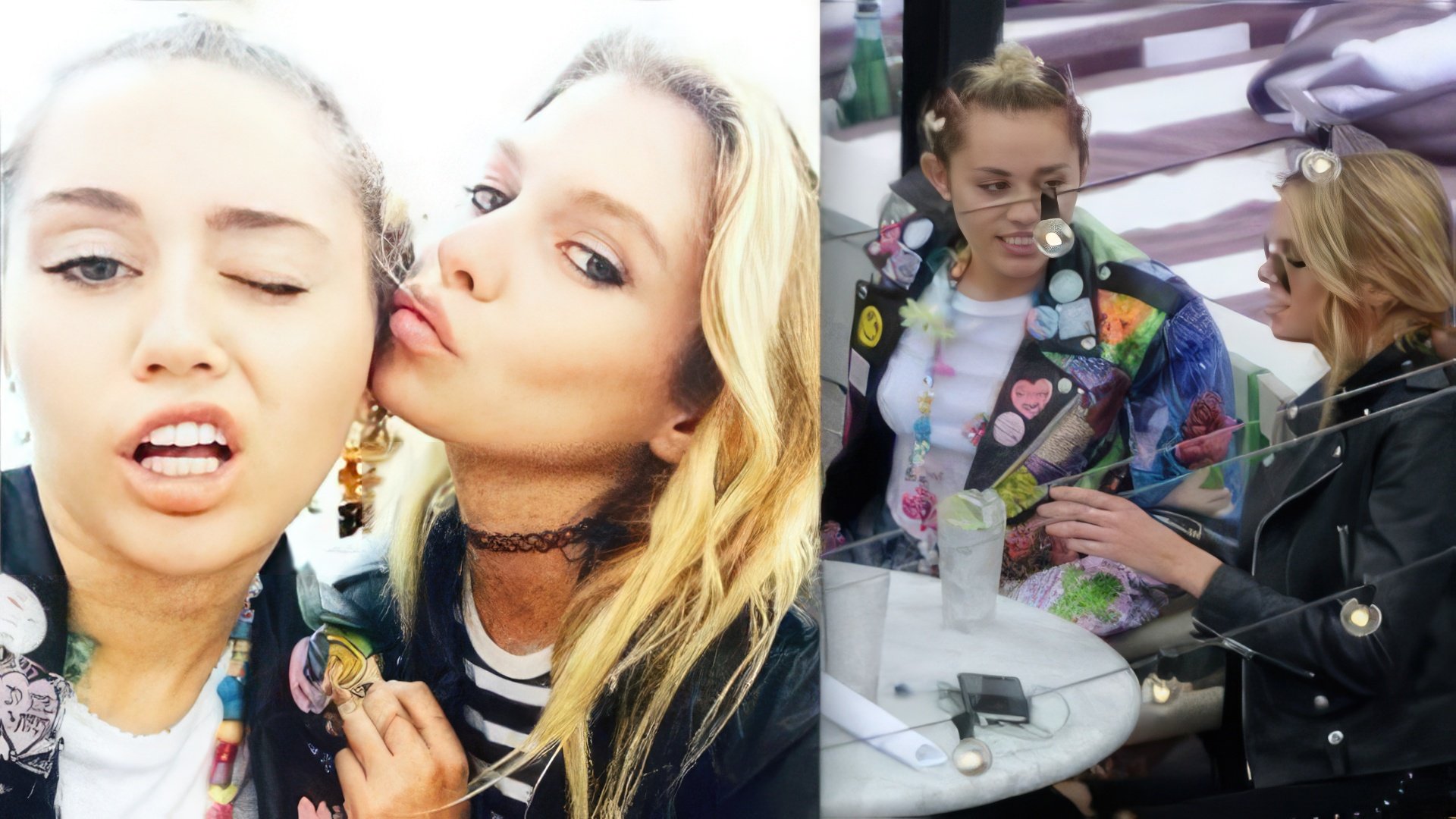 Miley teve um breve romance com Stella Maxwell