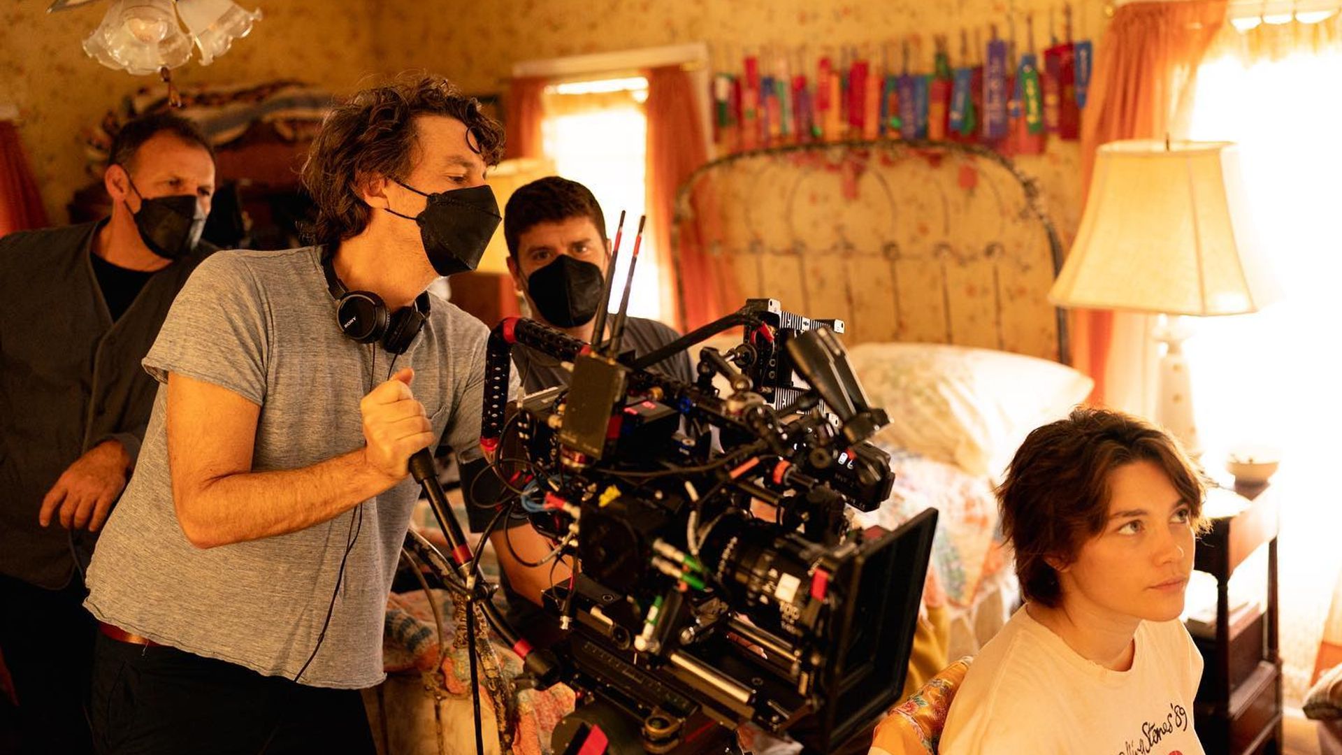 Nas filmagens de "A Good Person"