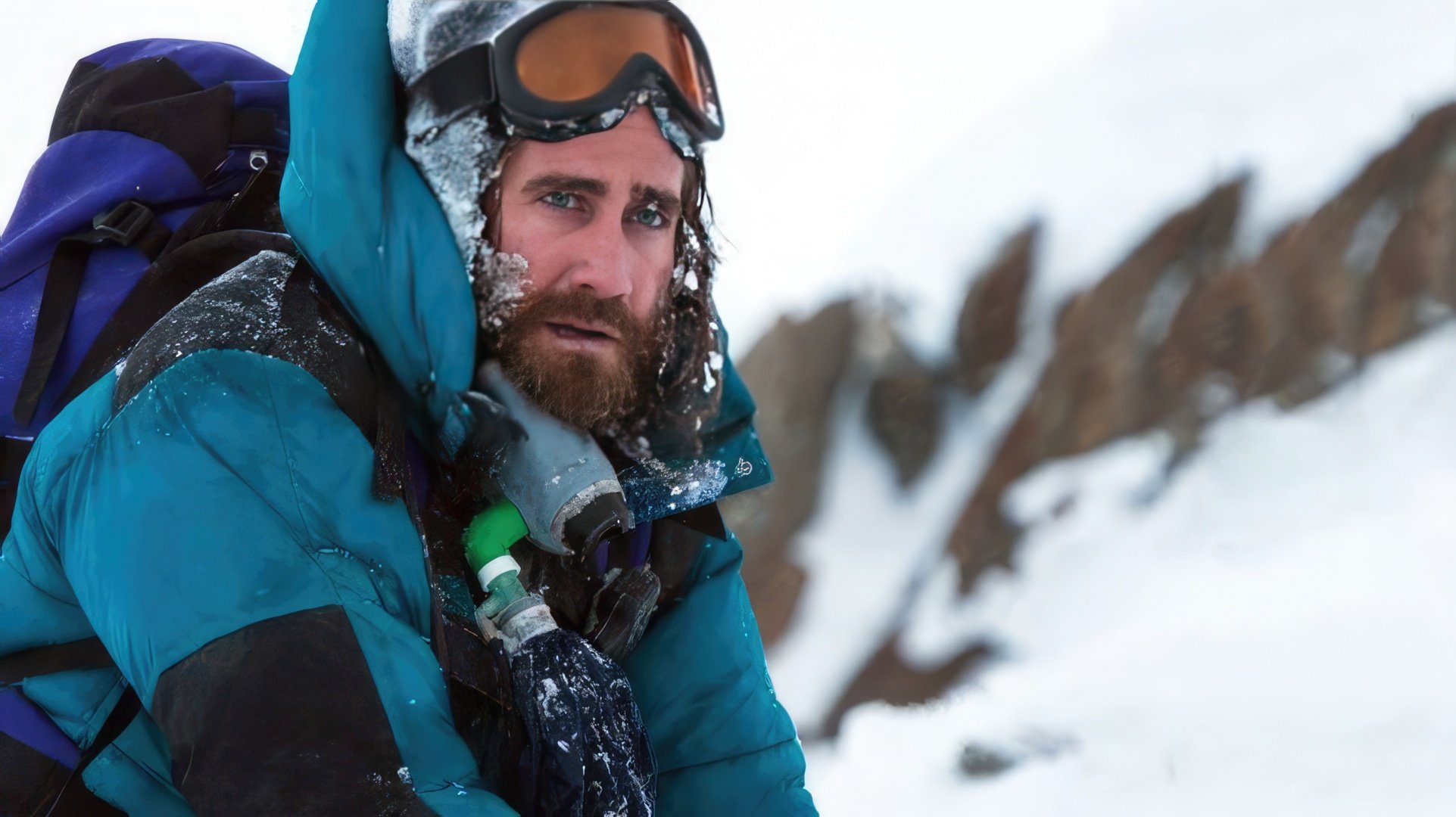 No set do filme Everest