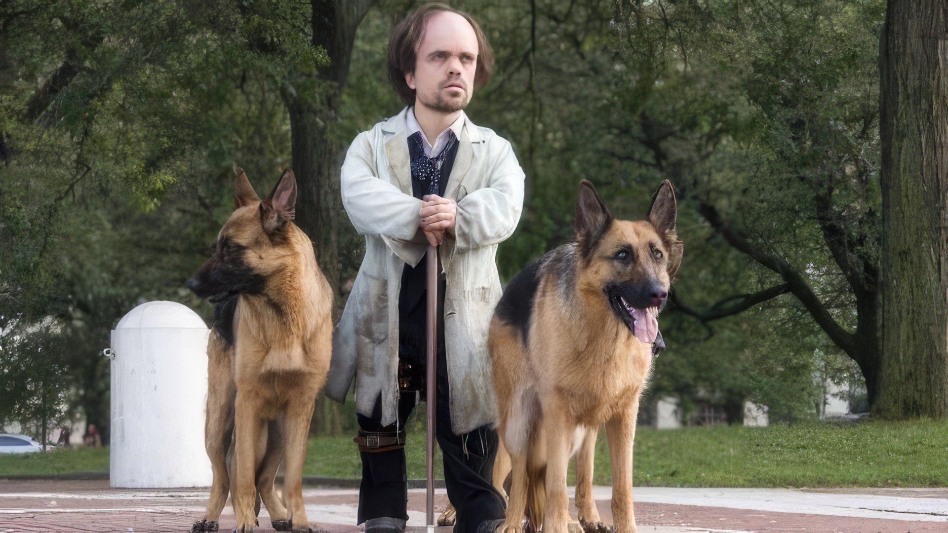 Peter Dinklage como o cientista malvado