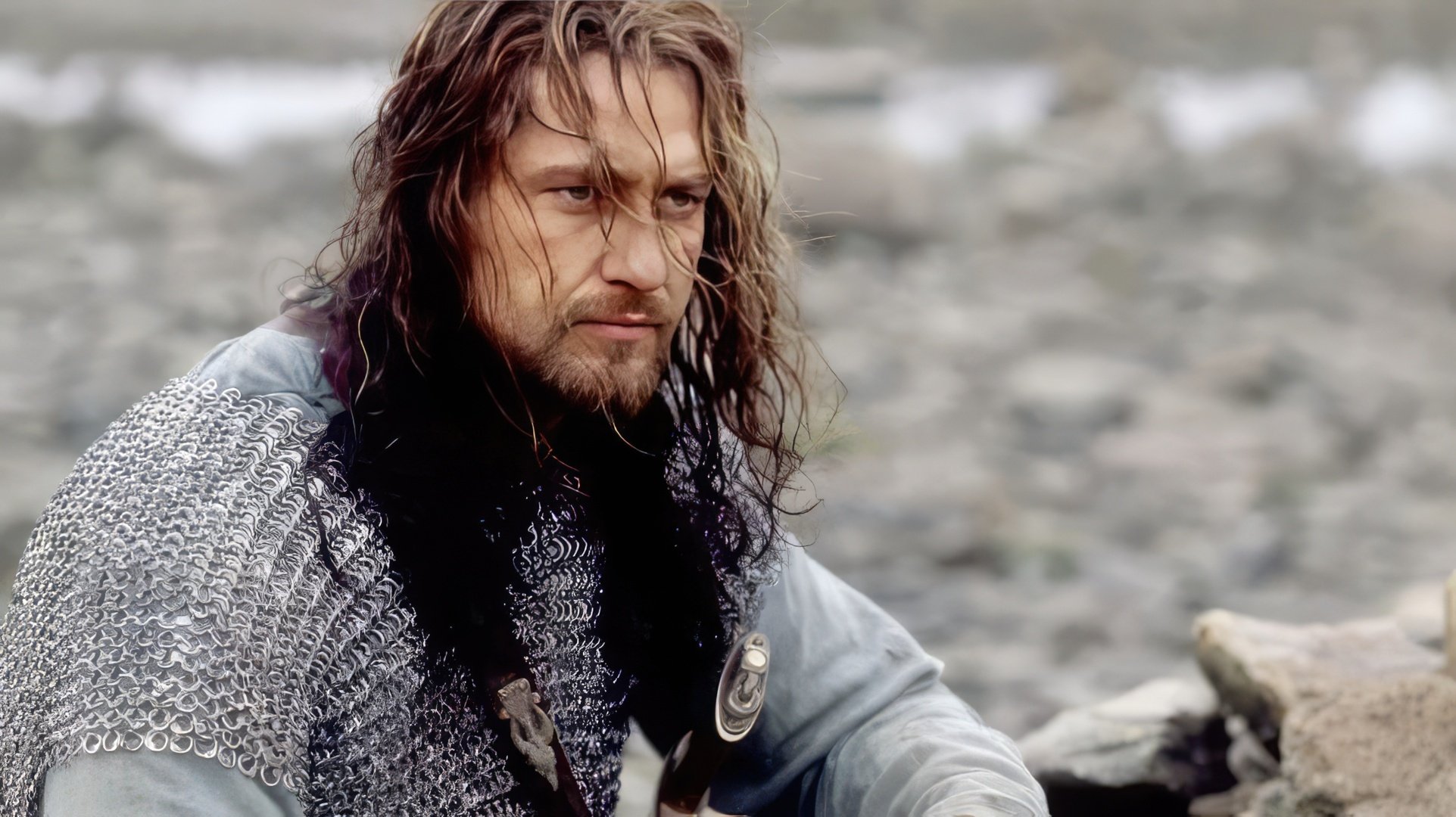 Uma cena de "Beowulf & Grendel"