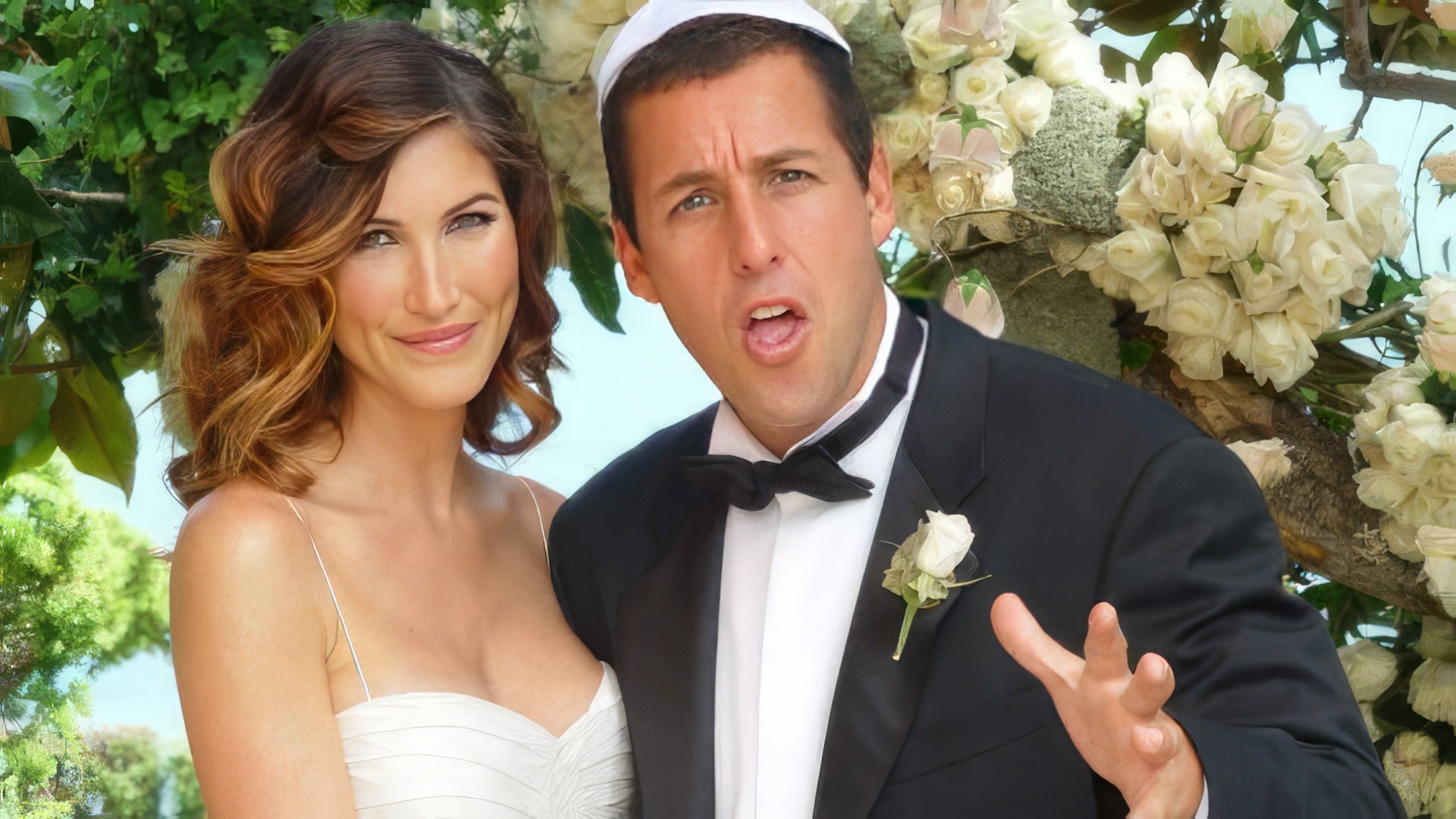O casamento de Adam Sandler e Jackie Titone