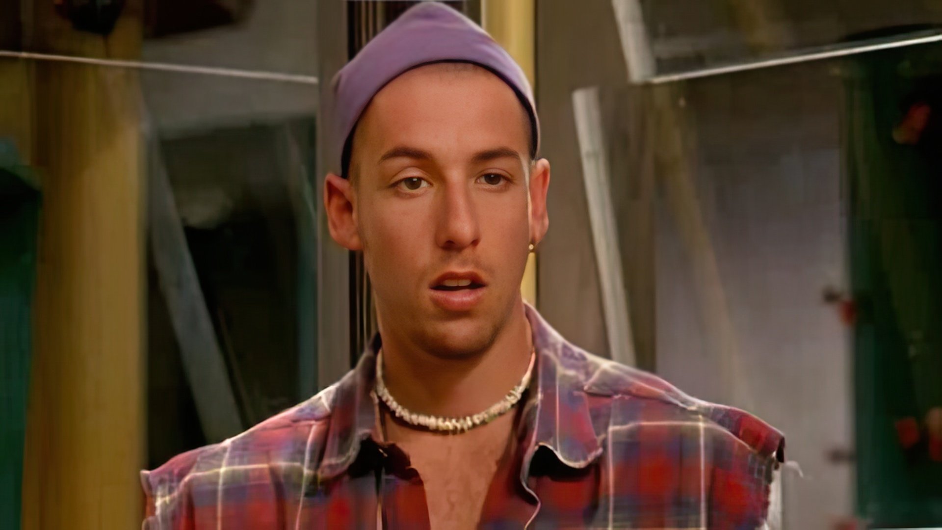 Adam Sandler antes de se tornar famoso