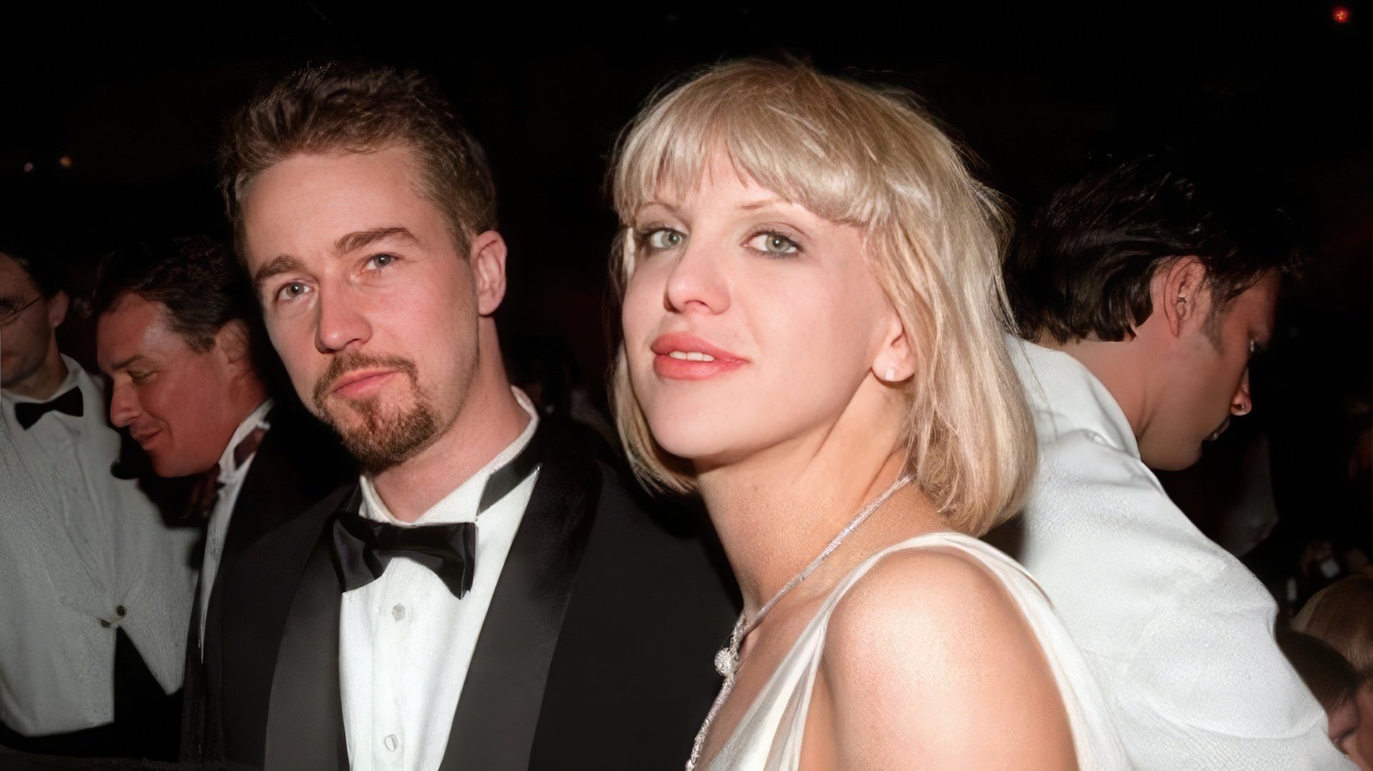 Courtney Love e Edward Norton
