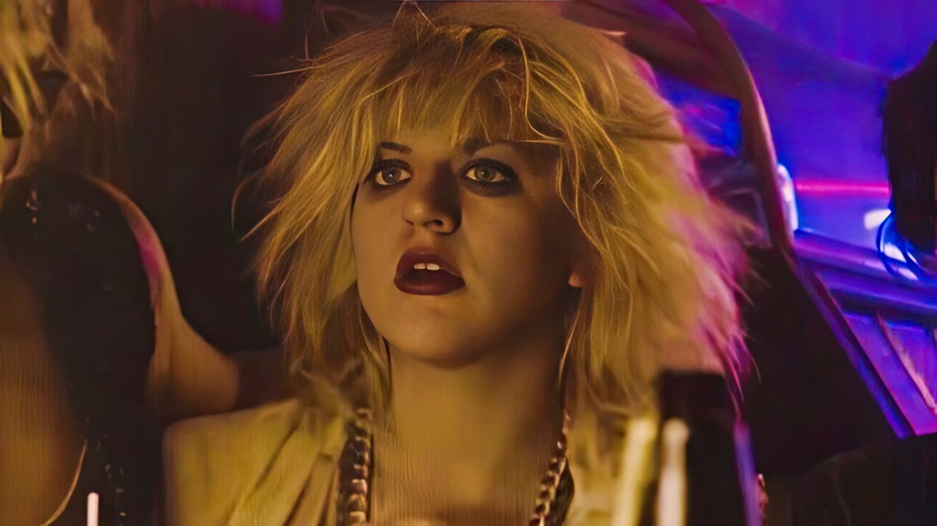 Courtney Love no filme 'Sid and Nancy' (1986)