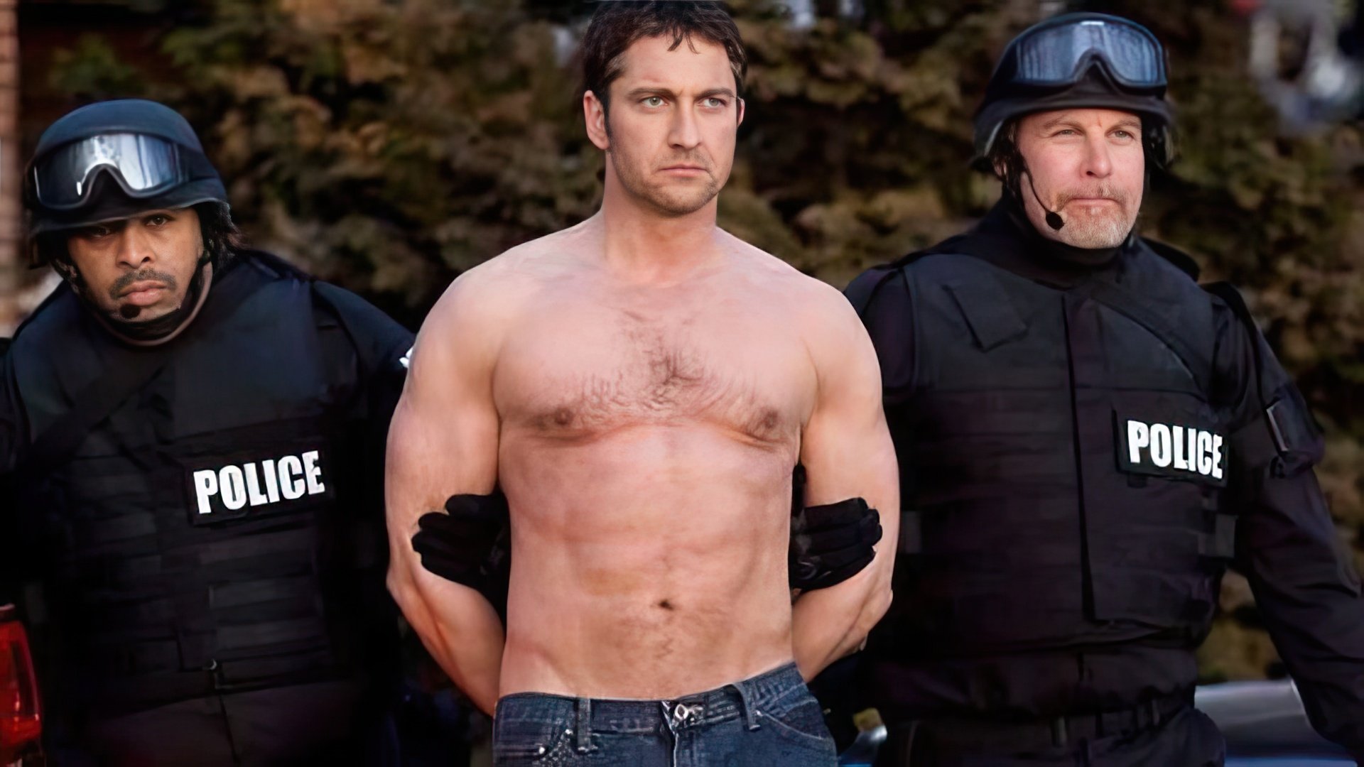 Gerard Butler no filme "Law Abiding Citizen"