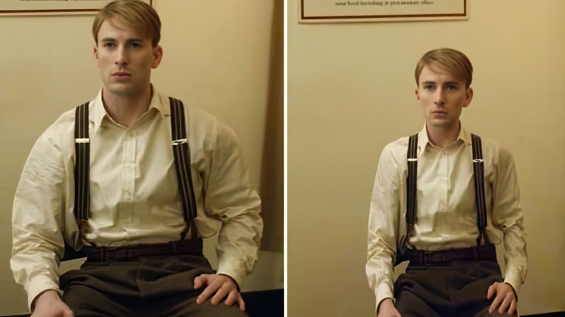 Steve Rogers antes de se tornar Capitão América