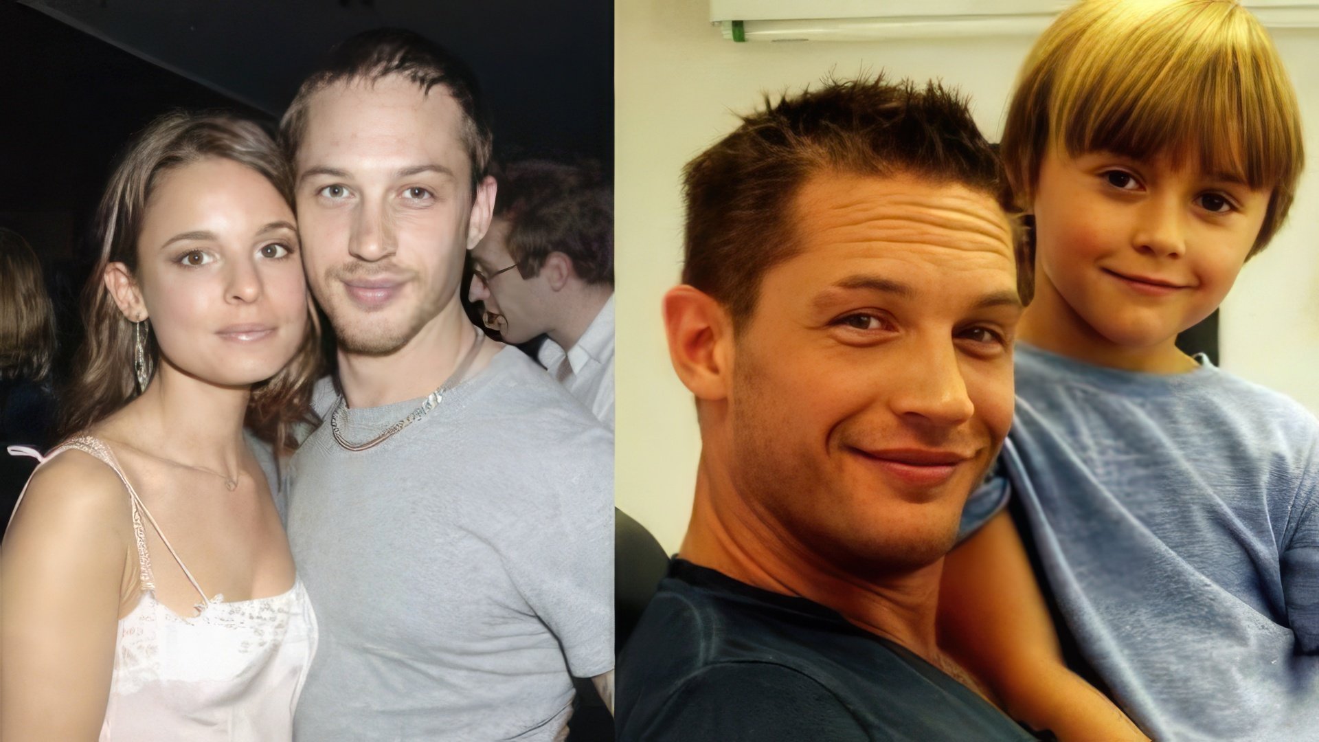 Tom Hardy tem um filho Louis com Rachel Speed