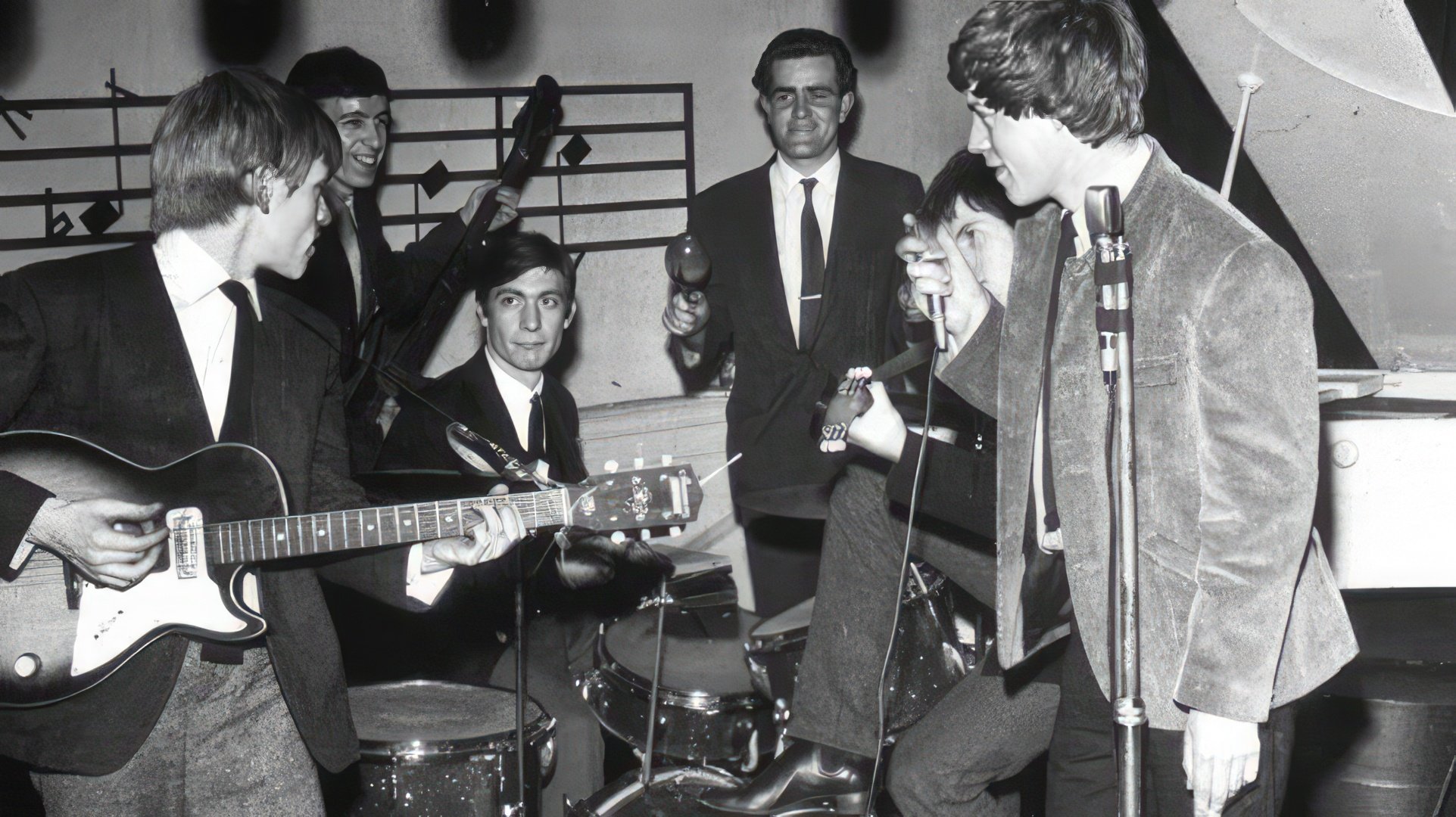 A primeira atuação dos Rolling Stones