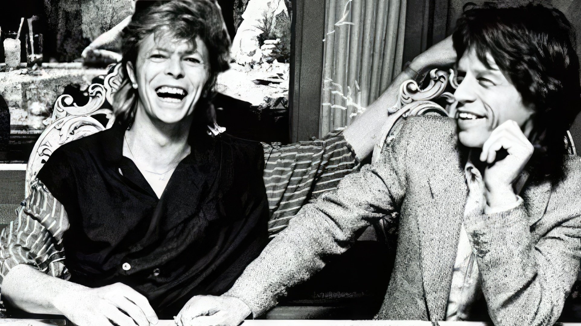 Com David Bowie