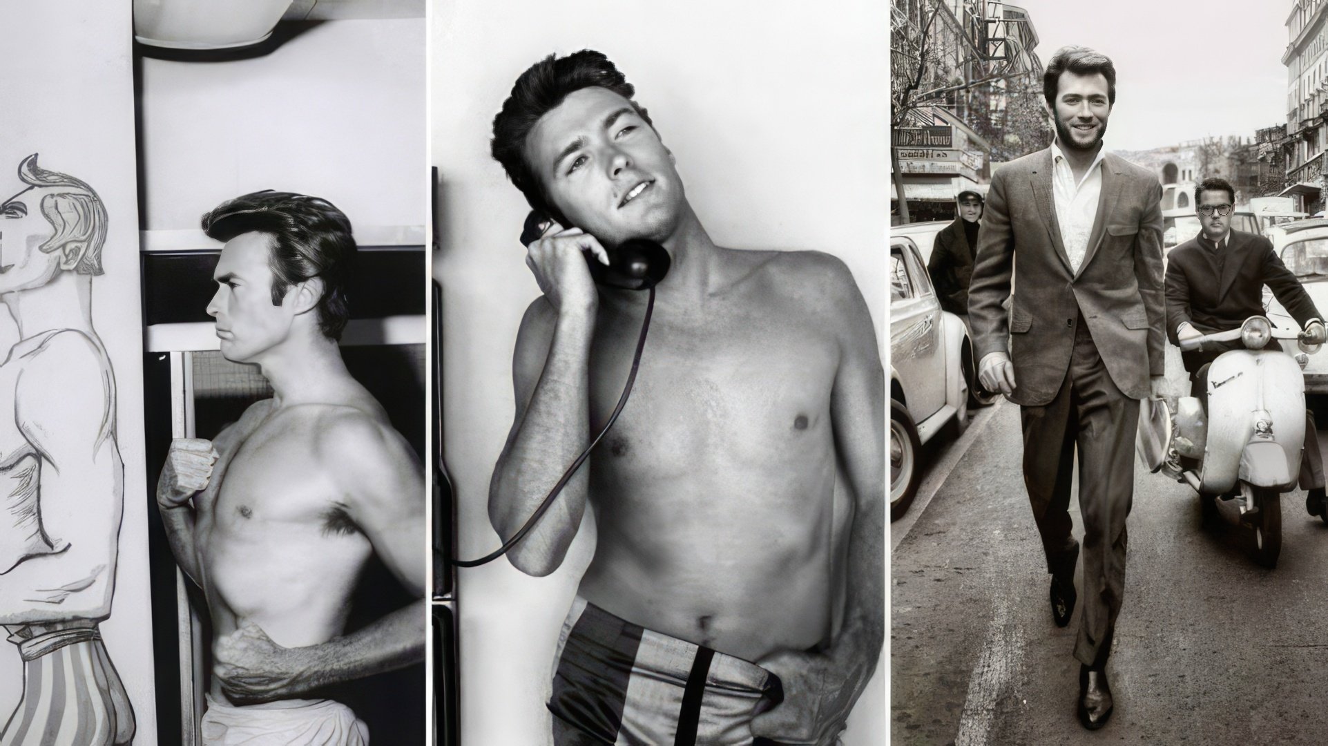 Clint Eastwood jovem