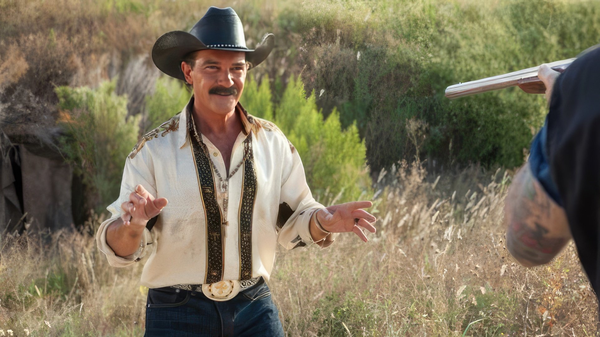 Uma cena do filme "Machete Kills"