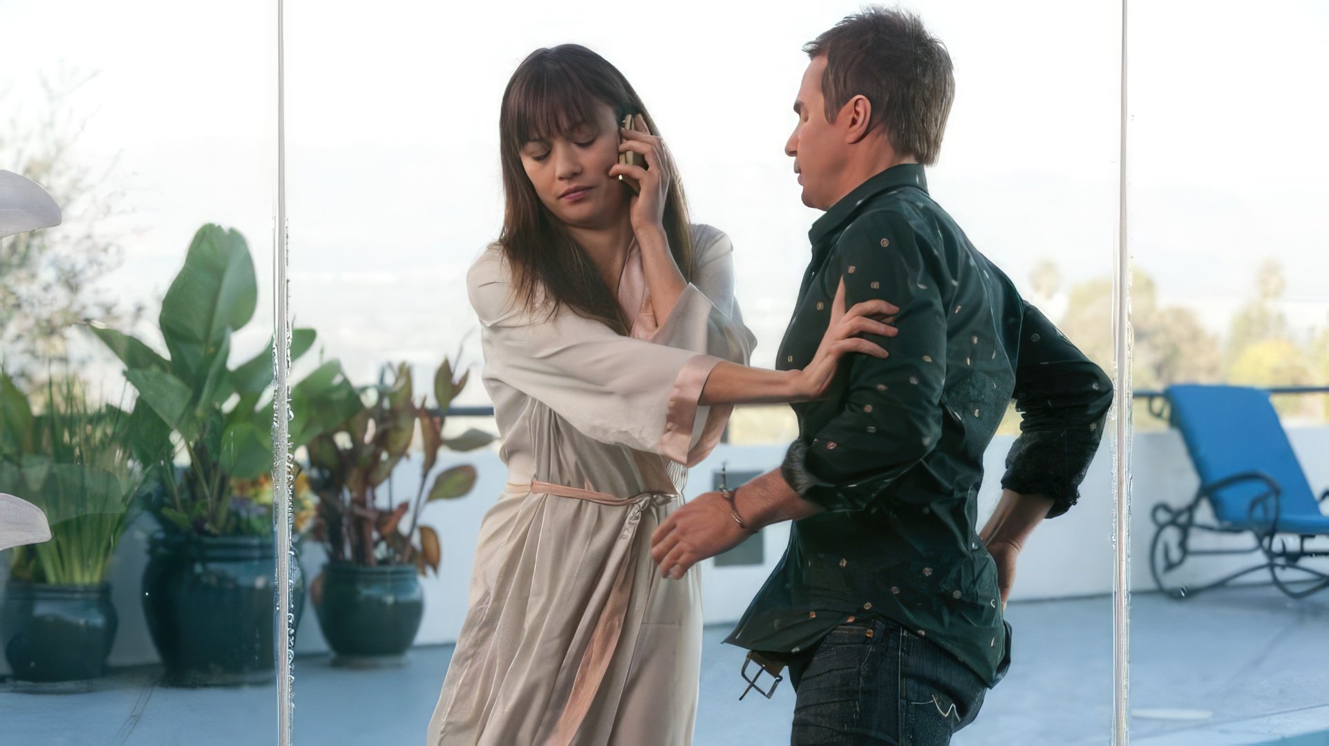 Uma cena do filme 'Seven Psychopaths'