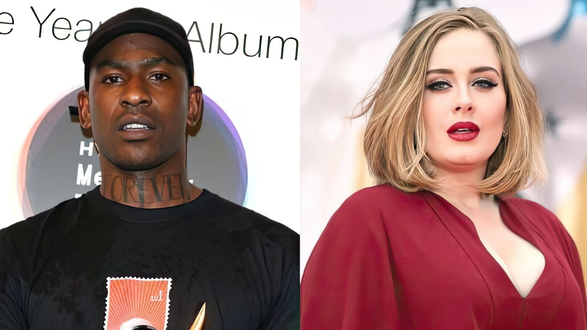 Após o divórcio, Adele foi associada ao rapper Skepta