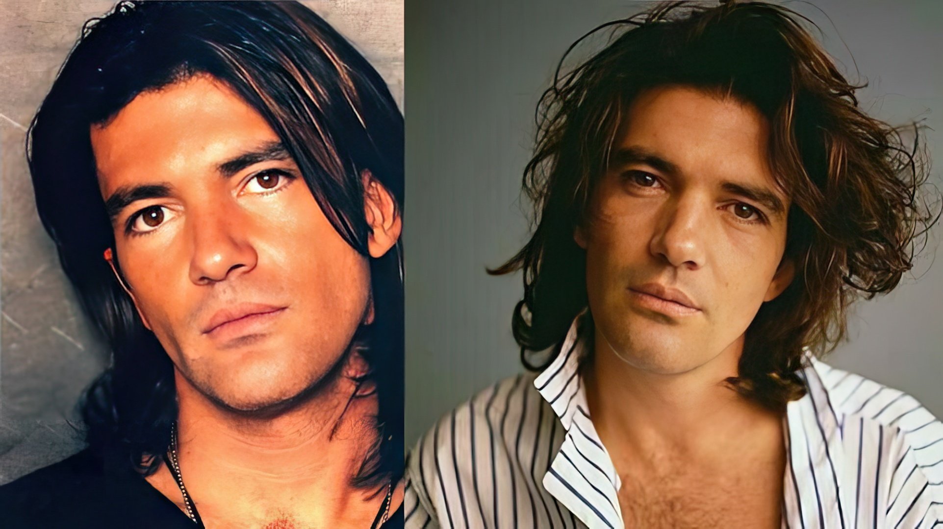 Antonio Banderas em jovem