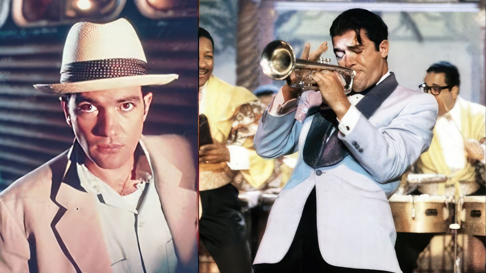 Antonio Banderas no filme "The Mambo Kings"