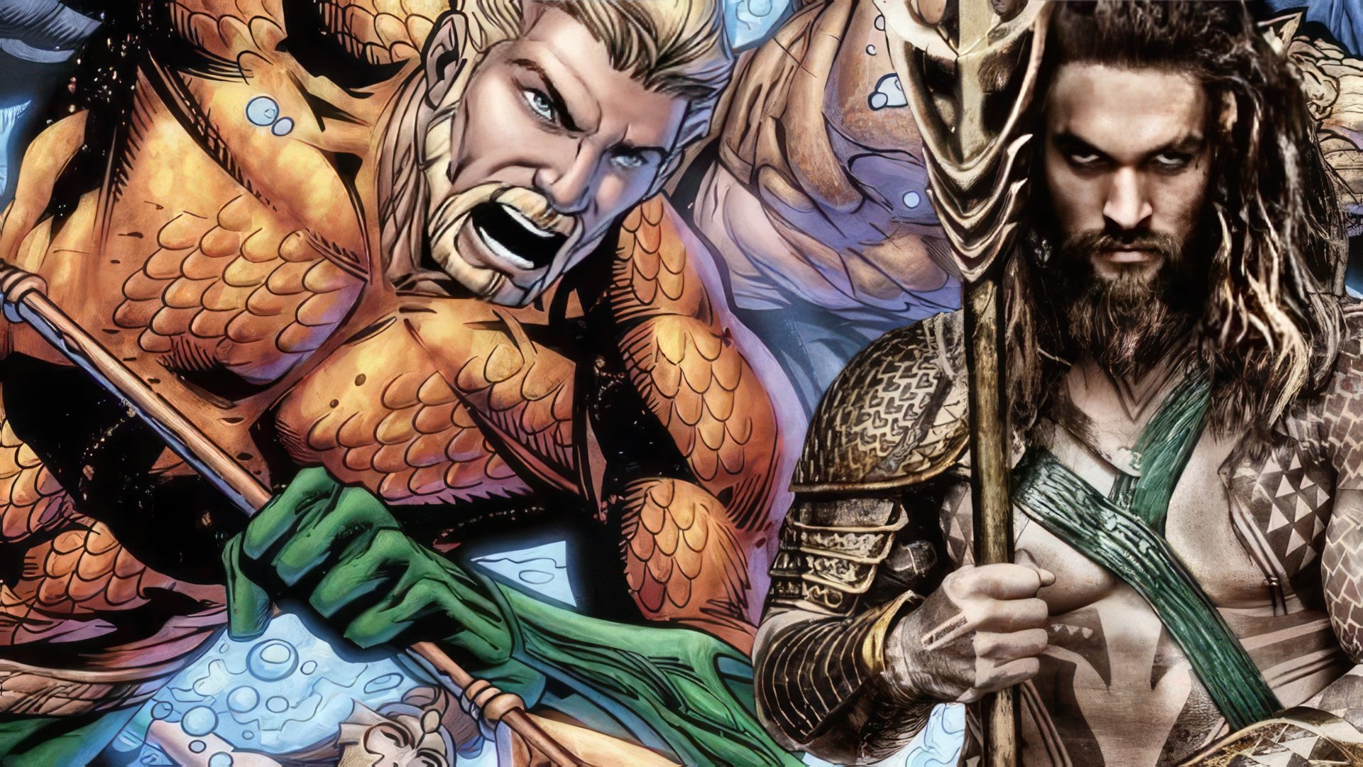 Aquaman no filme e na banda desenhada