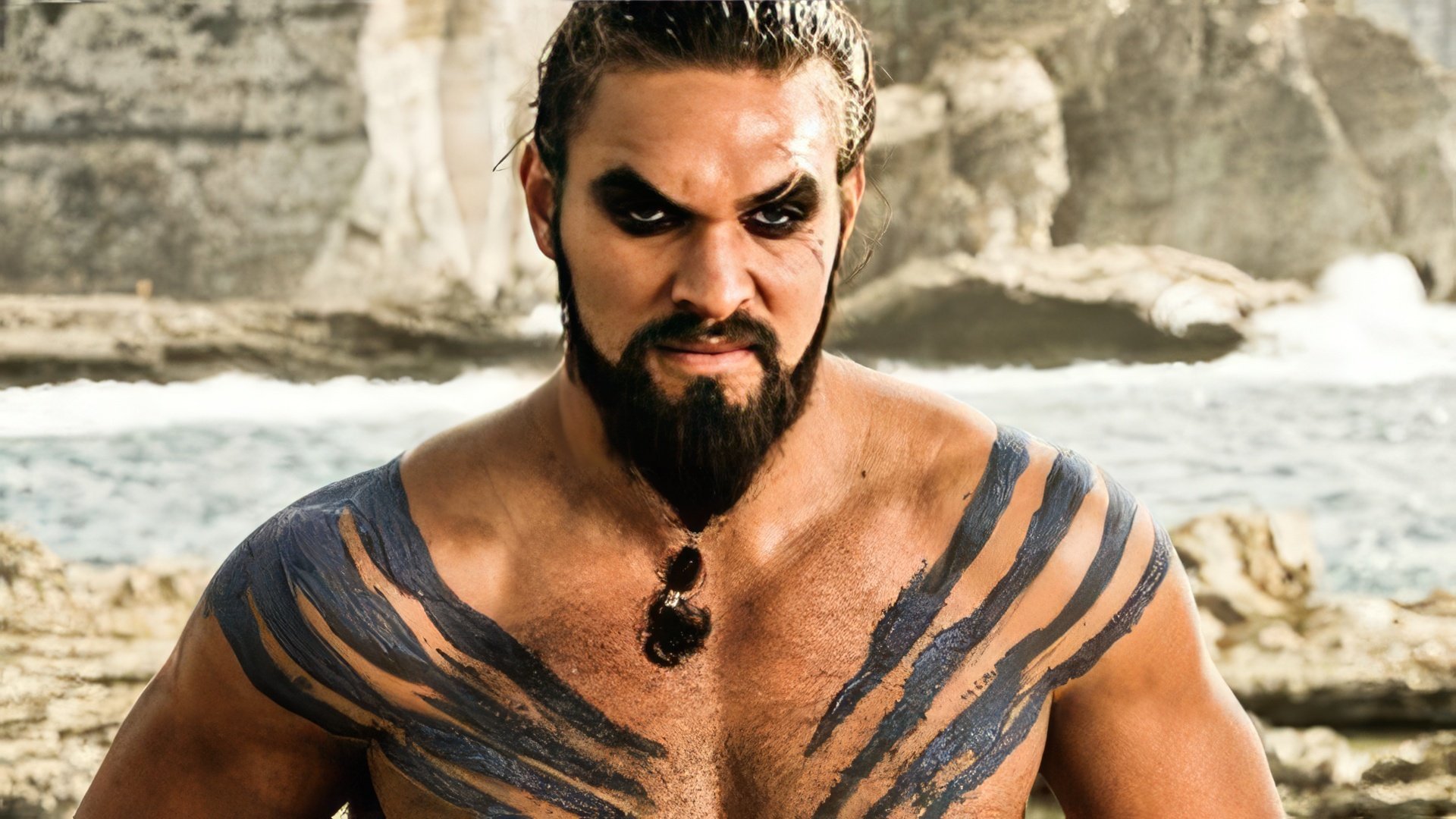 Jason Momoa em "Game of Thrones"