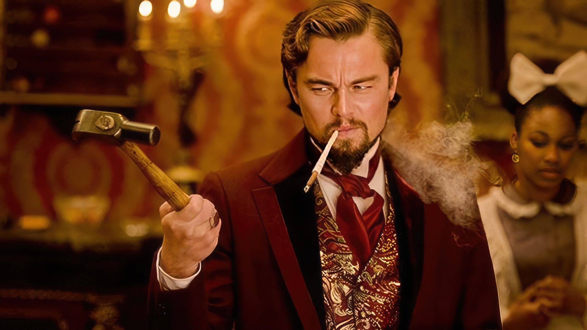Leonardo DiCaprio em "Django Unchained"